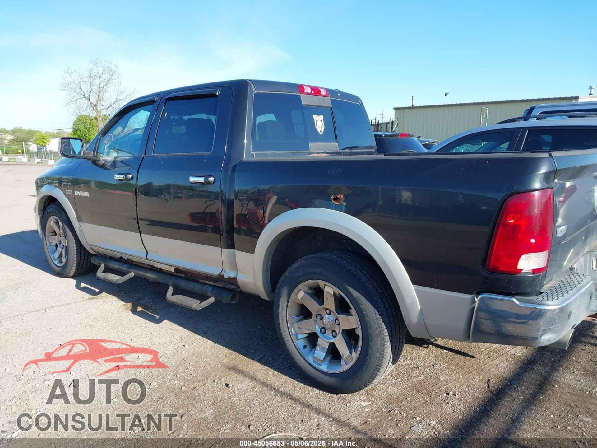 DODGE RAM 1500 2010 - 1D7RV1CT0AS148357