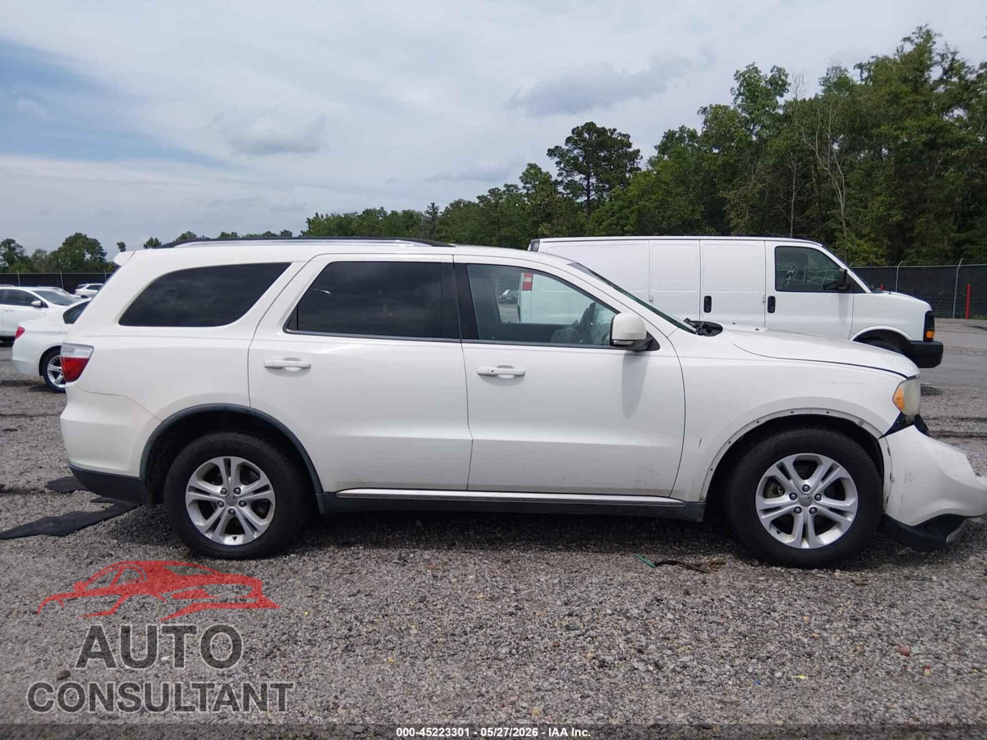 DODGE DURANGO 2011 - 1D4RD4GG0BC598455
