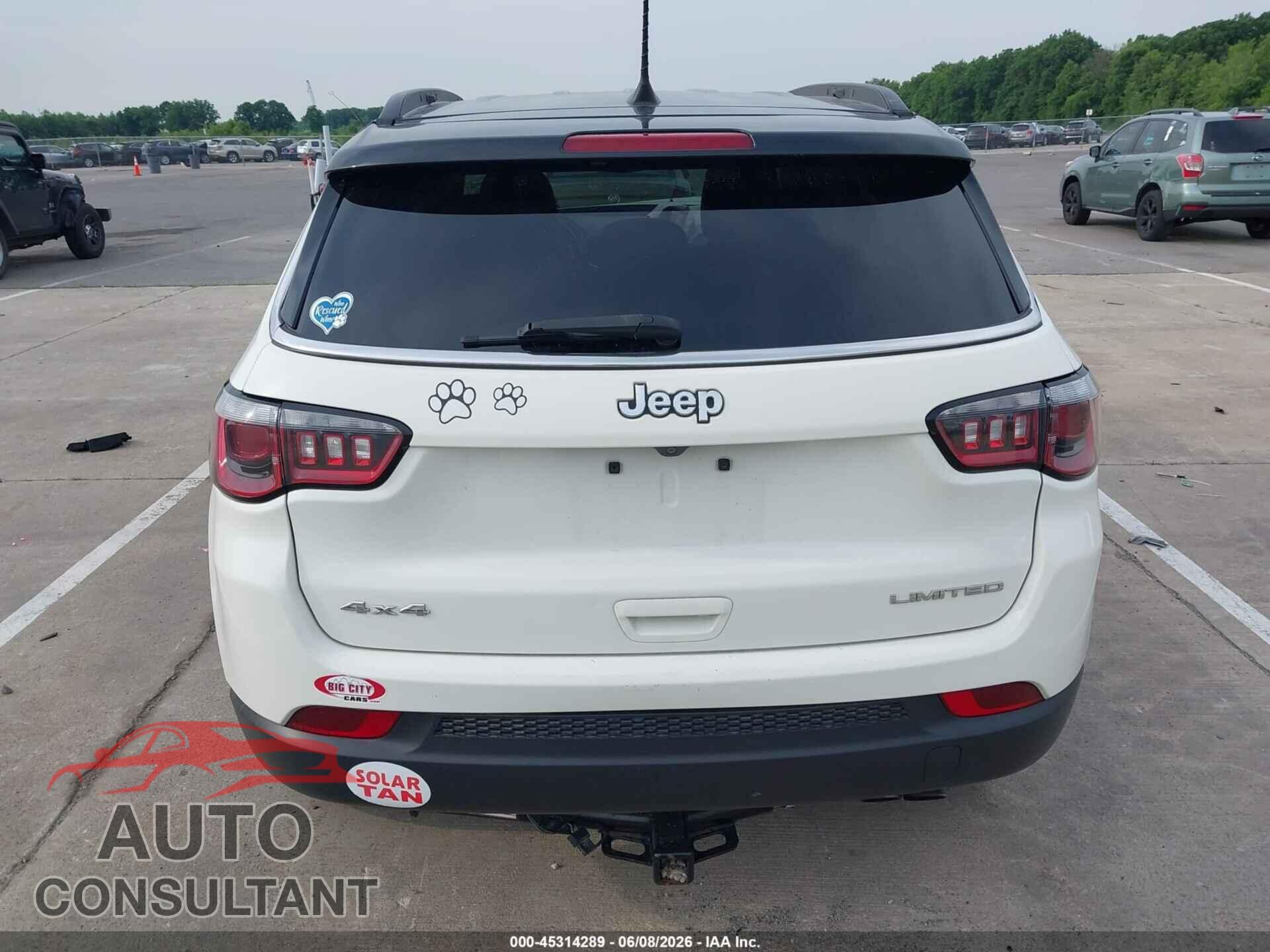 JEEP COMPASS 2019 - 3C4NJDCB8KT812756