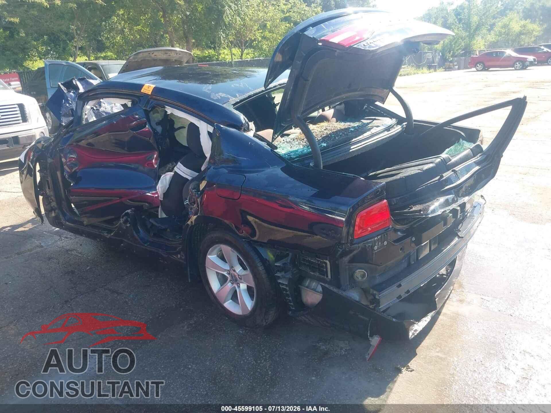 DODGE CHARGER 2012 - 2C3CDXBG5CH295864