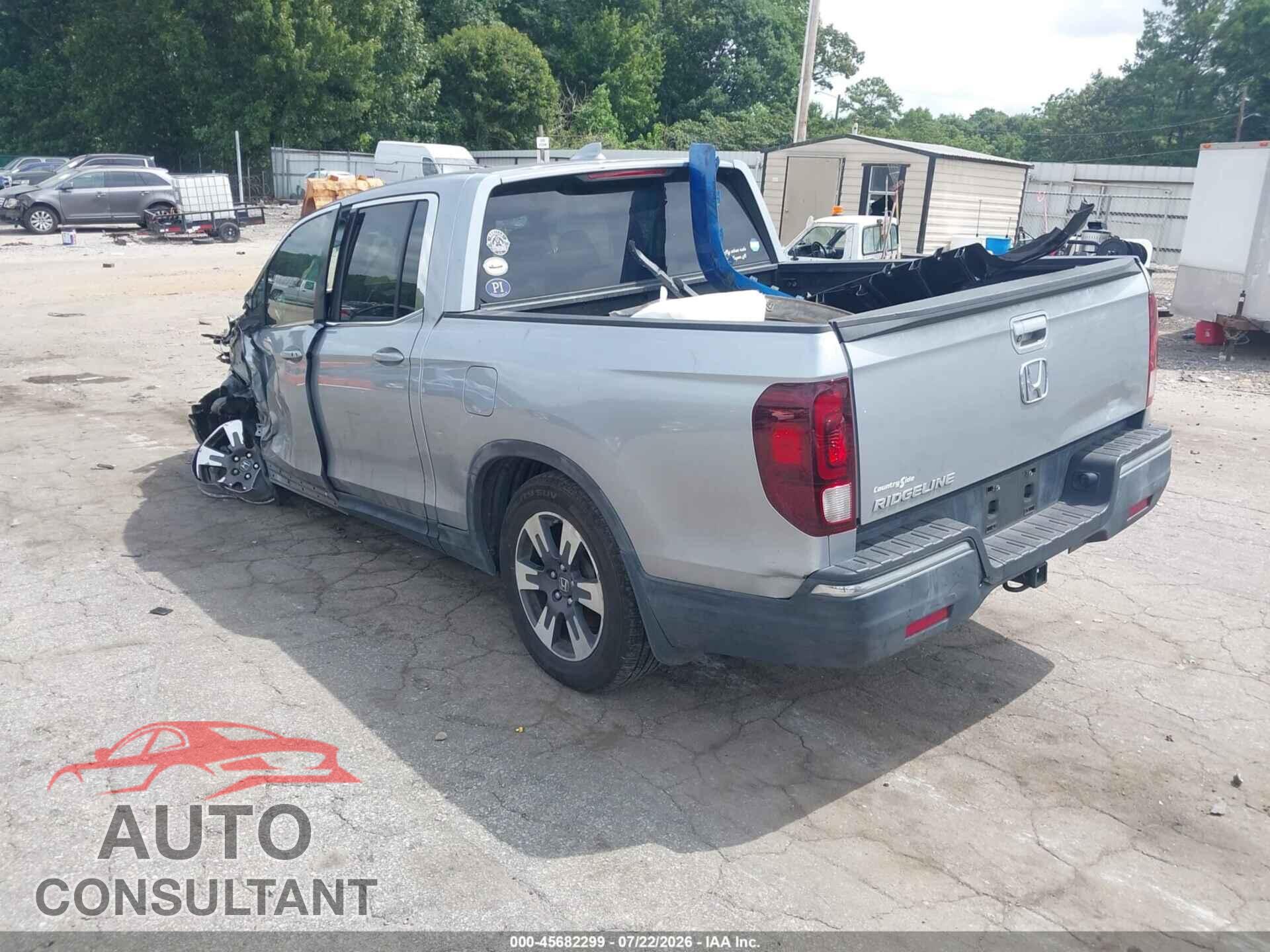 HONDA RIDGELINE 2017 - 5FPYK2F61HB005863