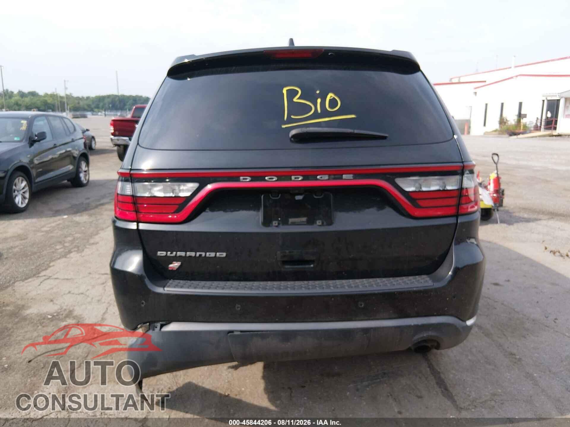 DODGE DURANGO 2019 - 1C4RDJAG9KC744498