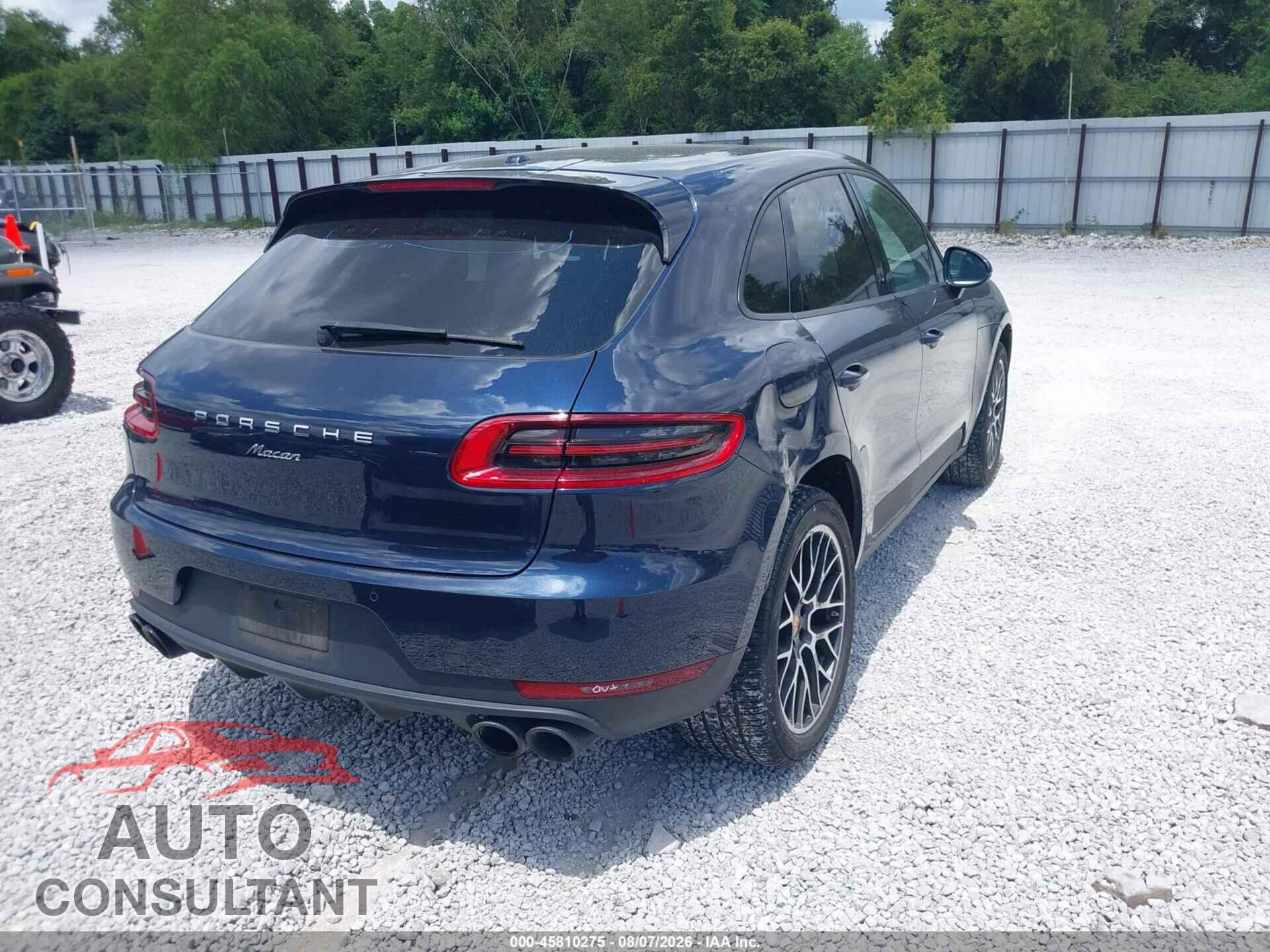 PORSCHE MACAN 2018 - WP1AA2A50JLB21701