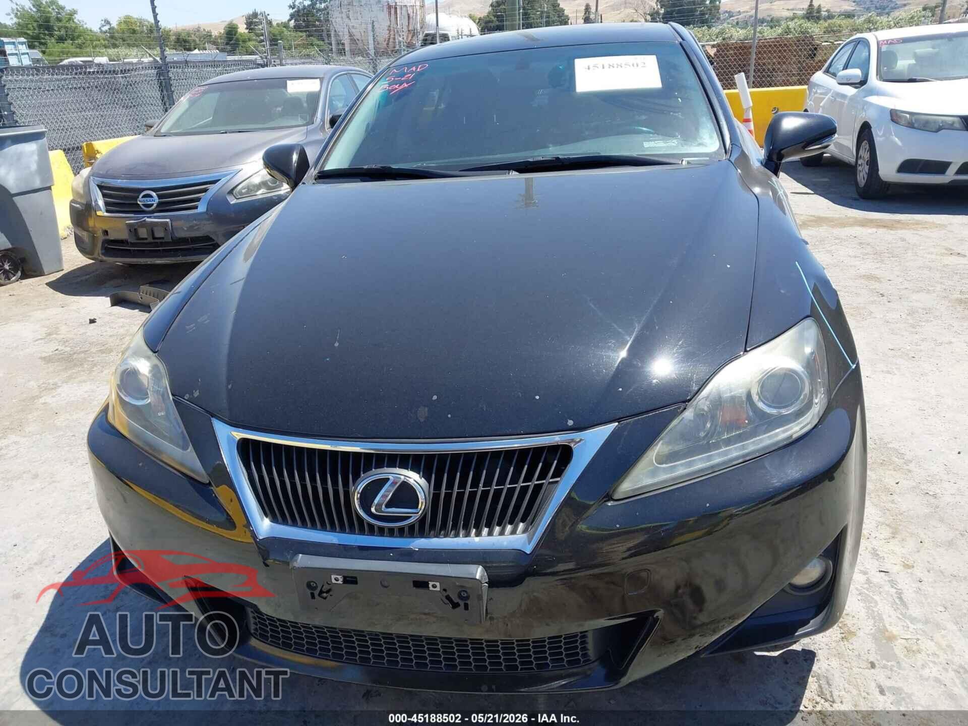 LEXUS IS 250 2013 - JTHBF5C24D5188899
