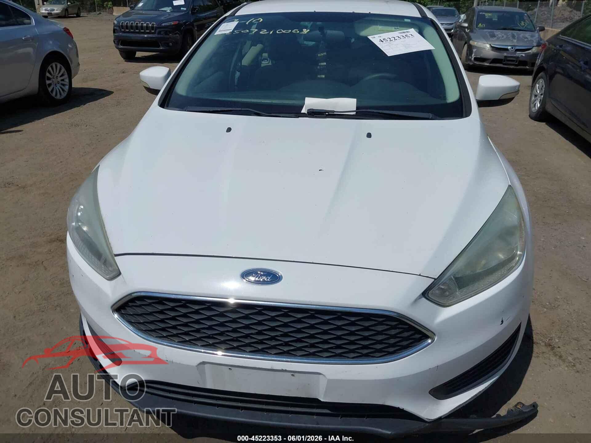 FORD FOCUS 2015 - 1FADP3F2XFL376046
