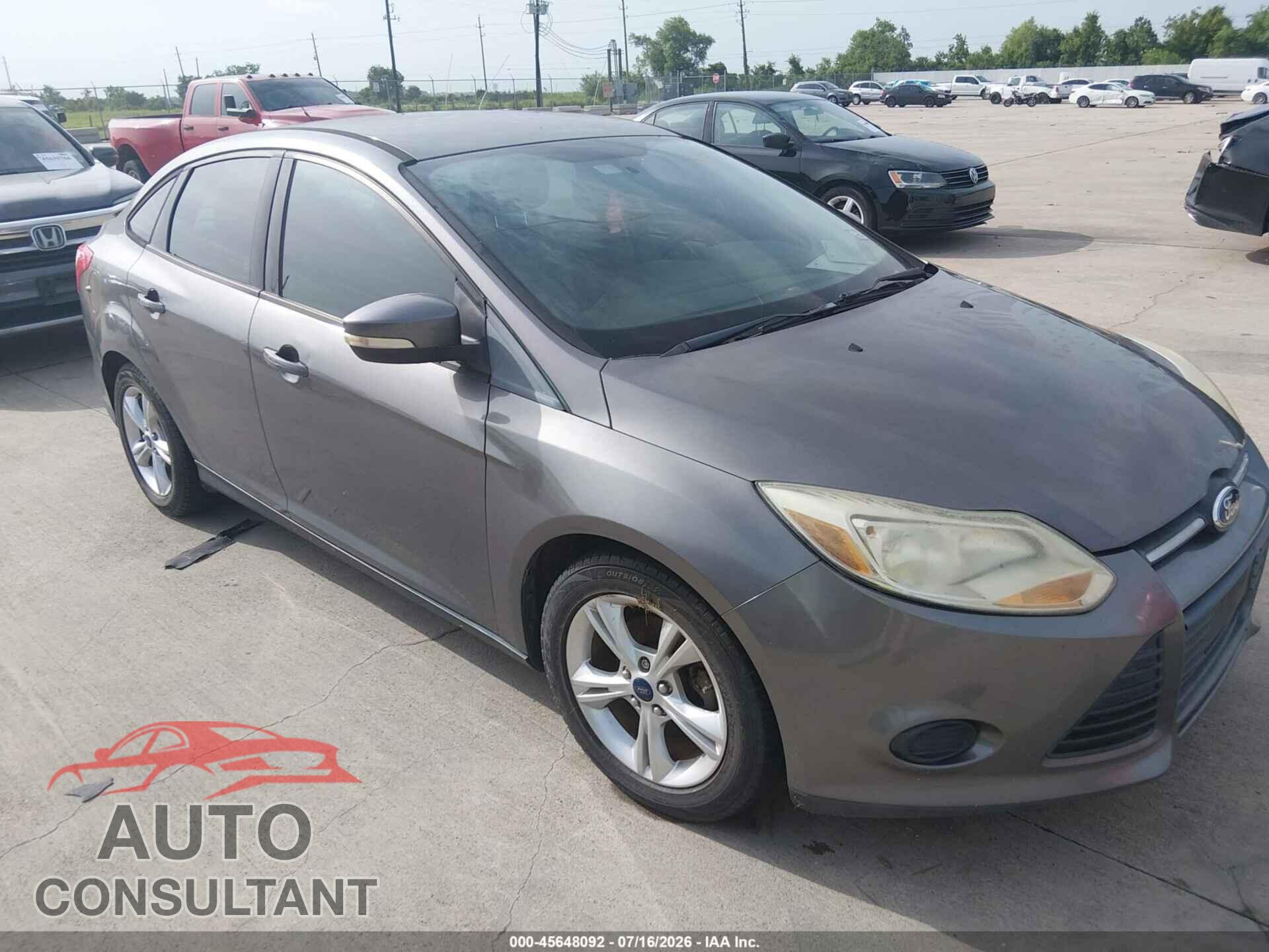 FORD FOCUS 2014 - 1FADP3F26EL293504