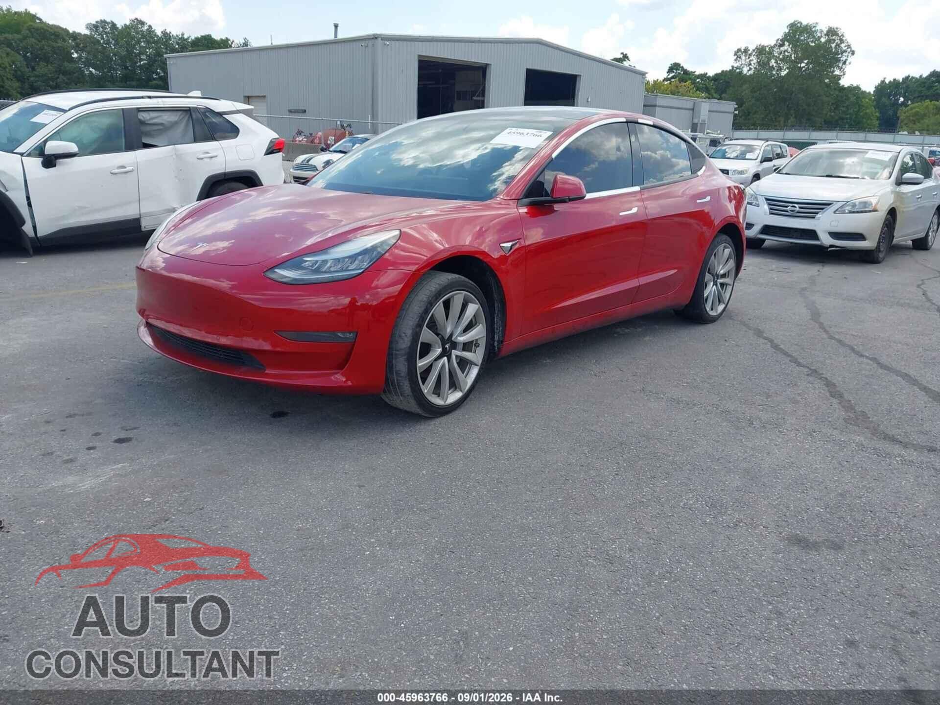 TESLA MODEL 3 2019 - 5YJ3E1EA0KF308599