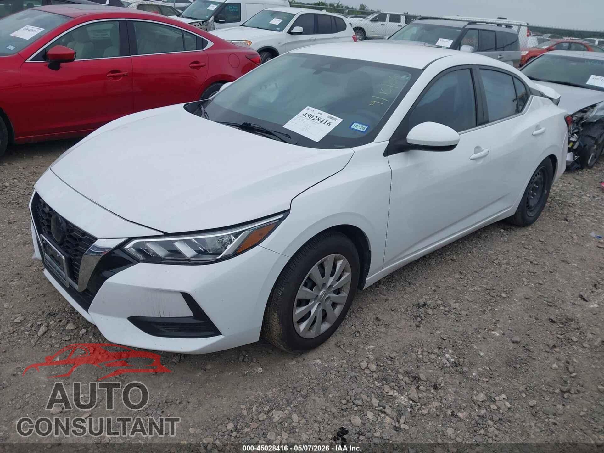NISSAN SENTRA 2023 - 3N1AB8BV2PY291173
