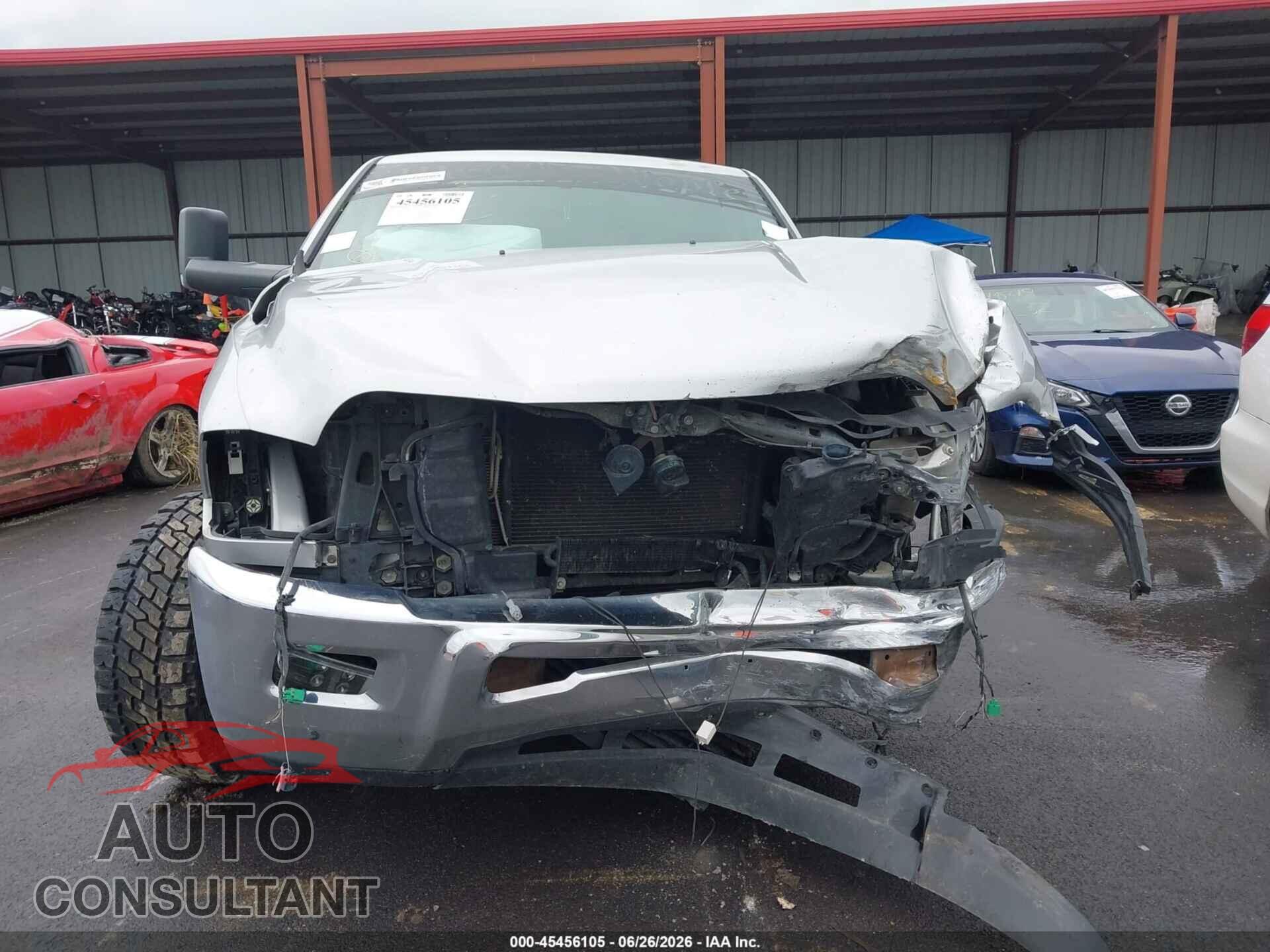 DODGE RAM 2500 2010 - 3D7TP2HT1AG128365