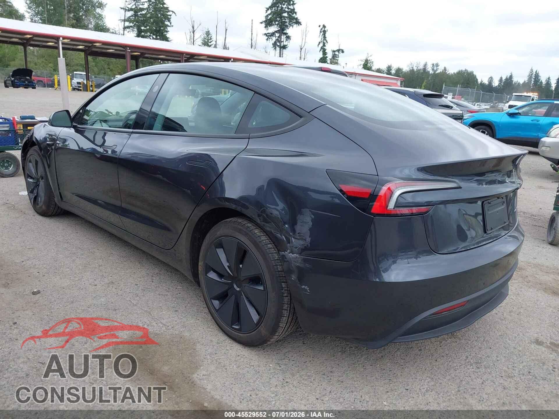 TESLA MODEL 3 2025 - 5YJ3E1EB4SF055585