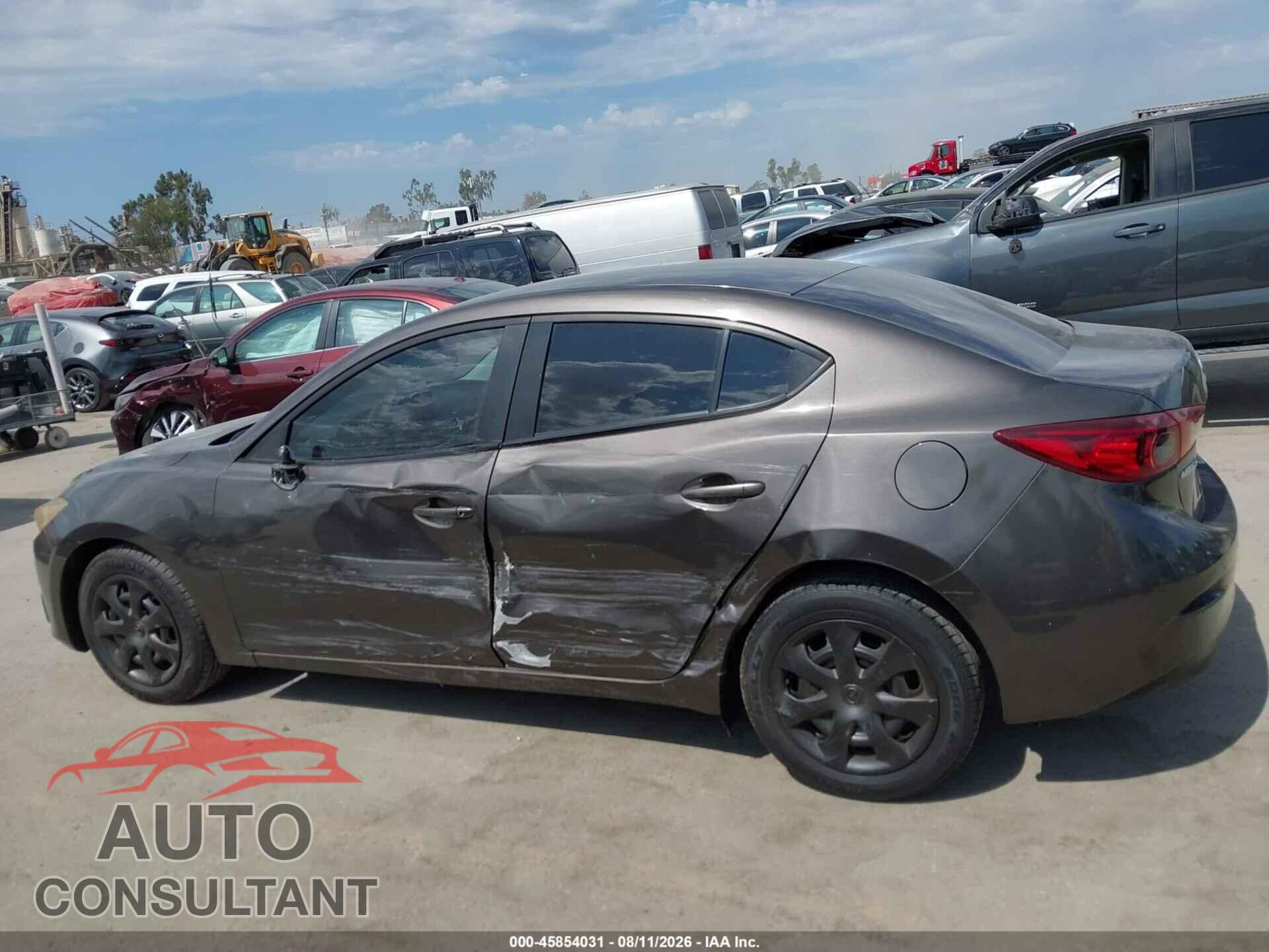 MAZDA MAZDA3 2016 - JM1BM1T73G1319635