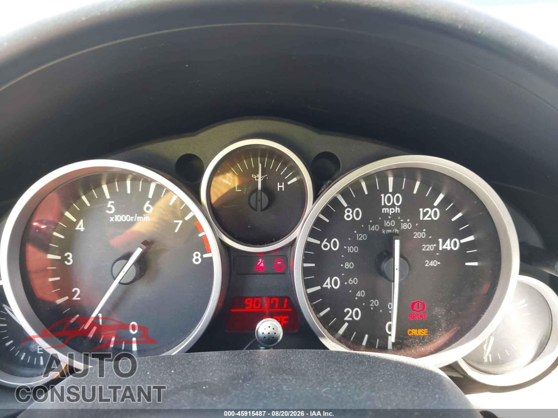 MAZDA MX-5 MIATA 2012 - JM1NC2LF6C0222667