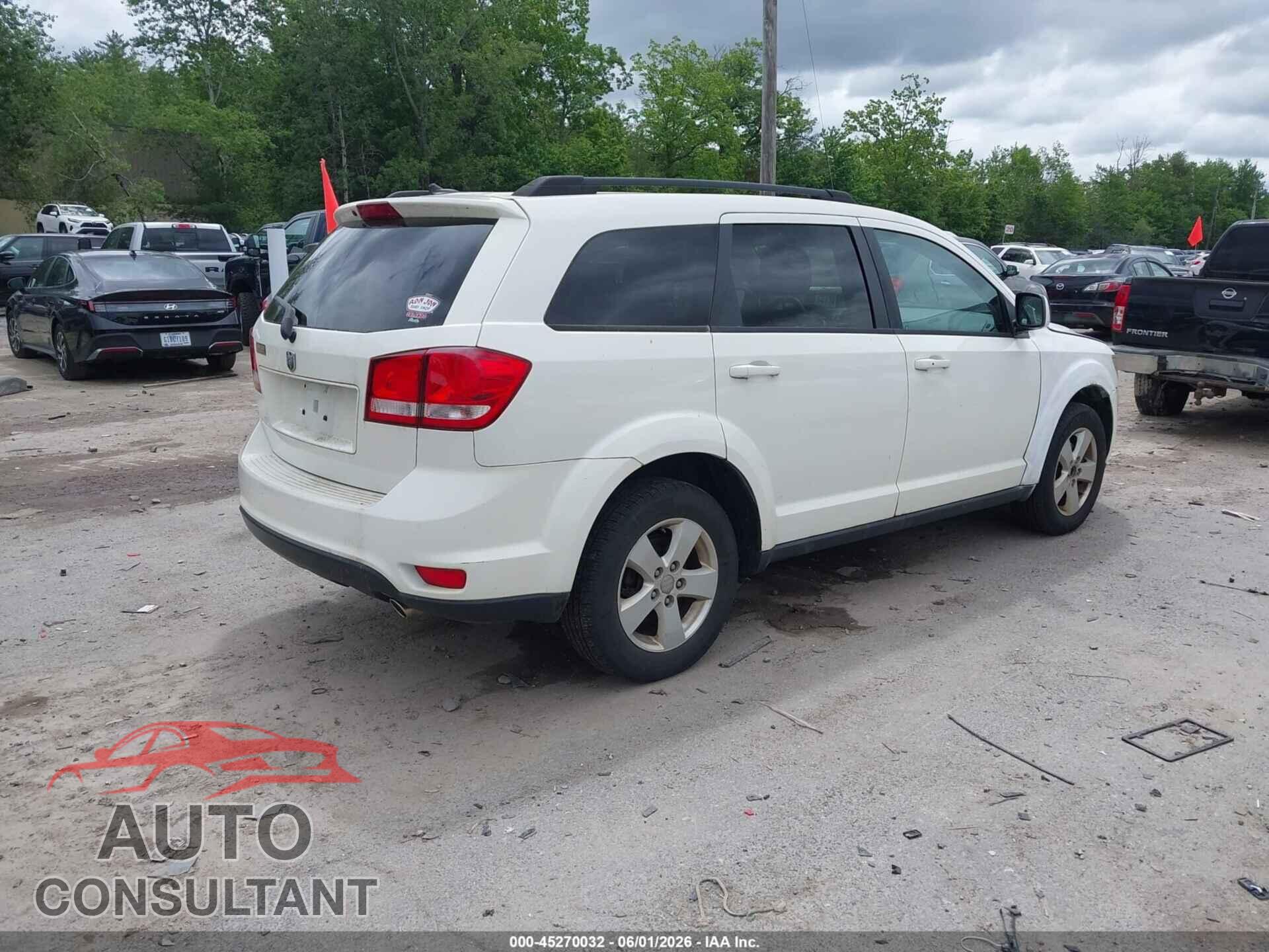 DODGE JOURNEY 2012 - 3C4PDCBG5CT154001