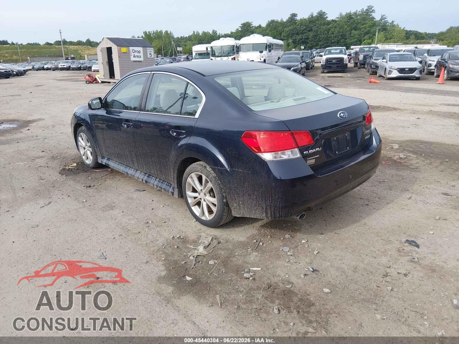 SUBARU LEGACY 2013 - 4S3BMBC64D3033192