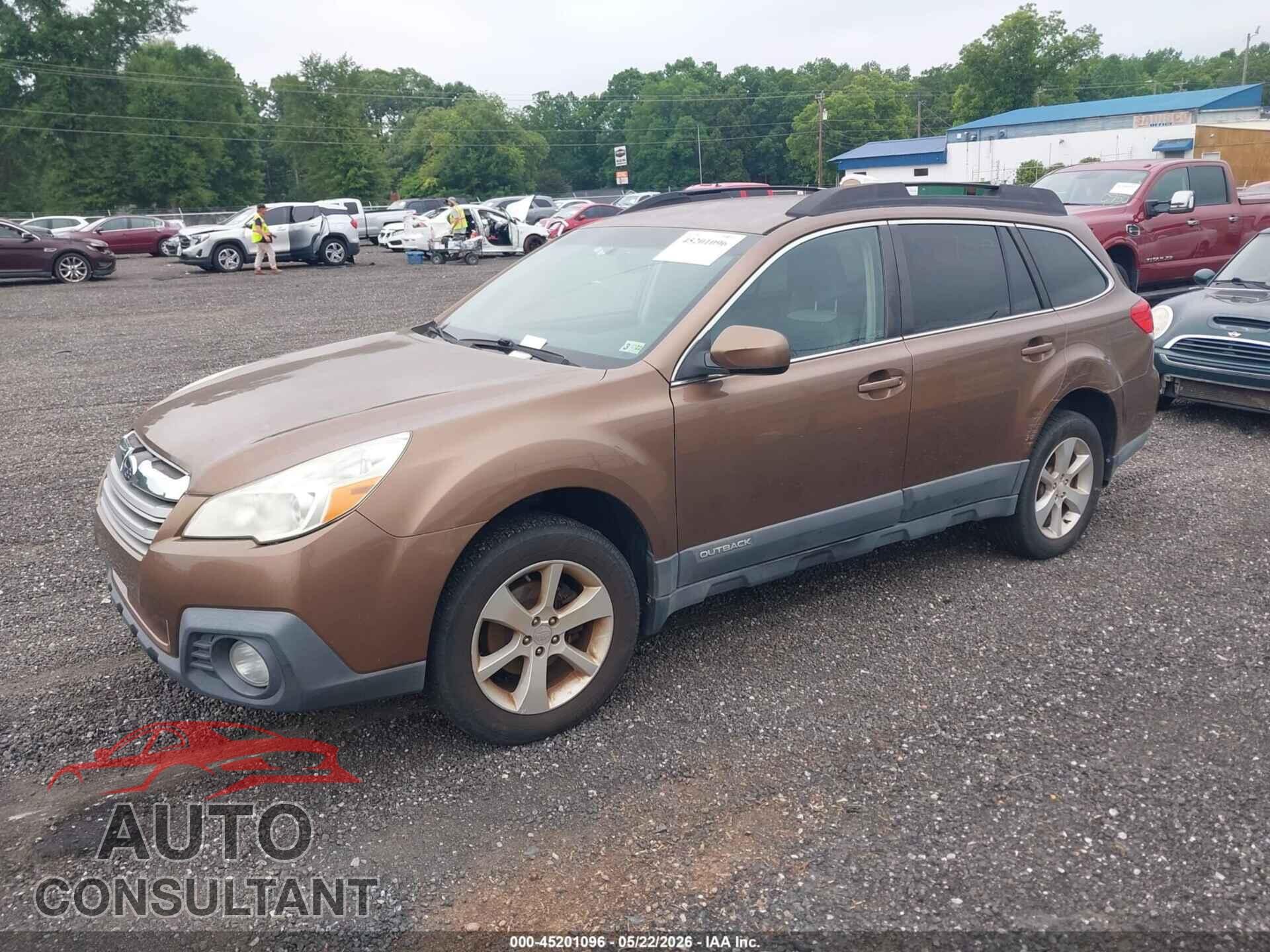 SUBARU OUTBACK 2013 - 4S4BRCCC8D3258384