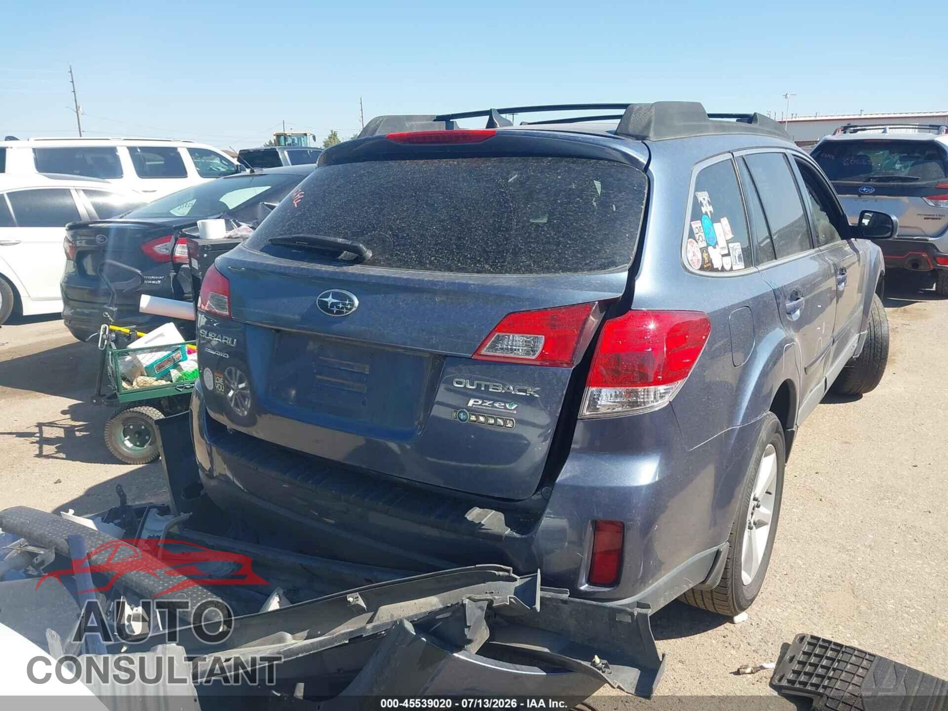 SUBARU OUTBACK 2014 - 4S4BRBLC9E3202904