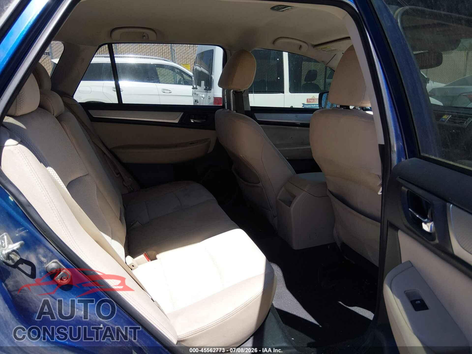 SUBARU OUTBACK 2015 - 4S4BSAFC6F3293836