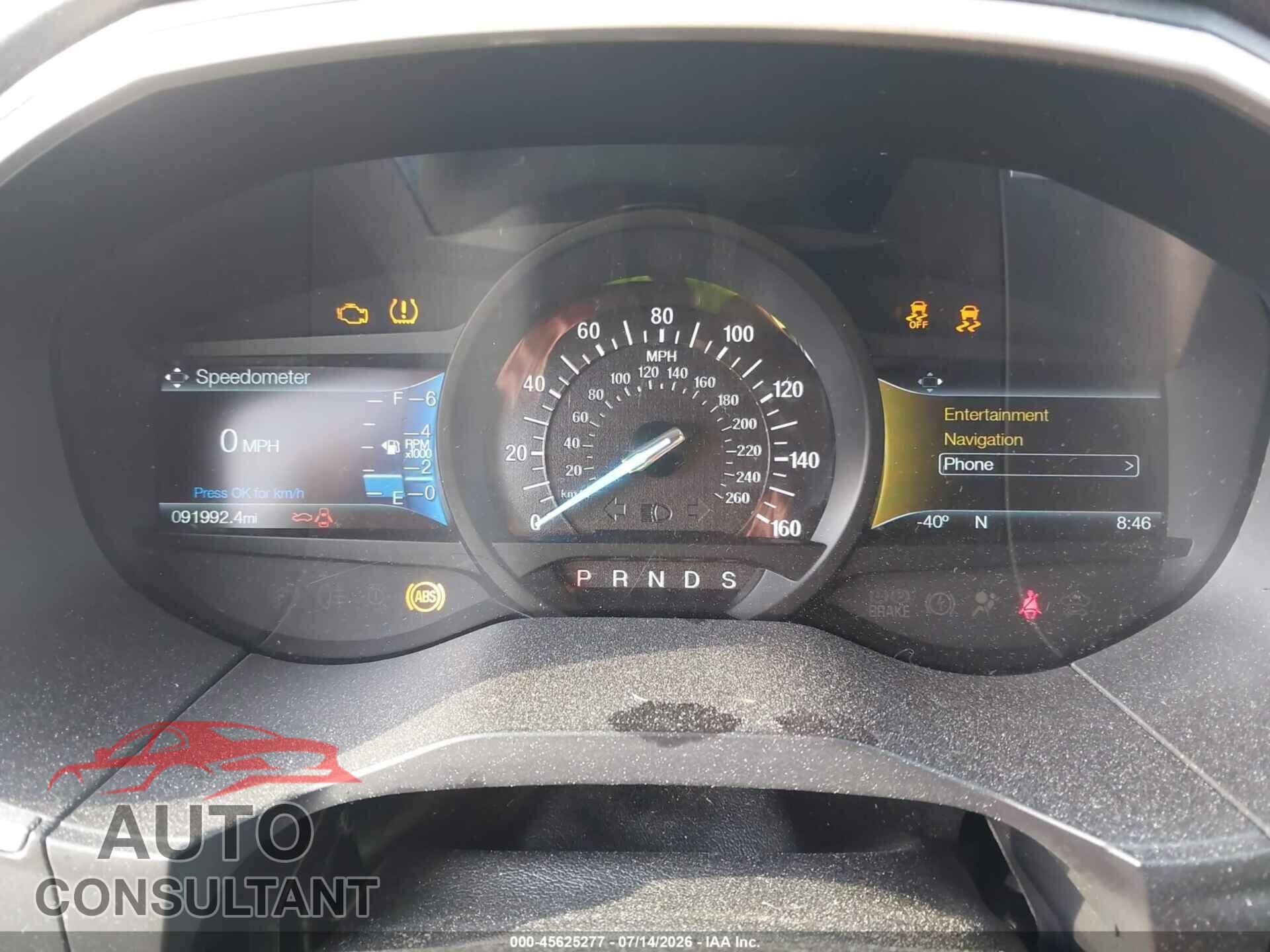 FORD EDGE 2017 - 2FMPK4J91HBC13493