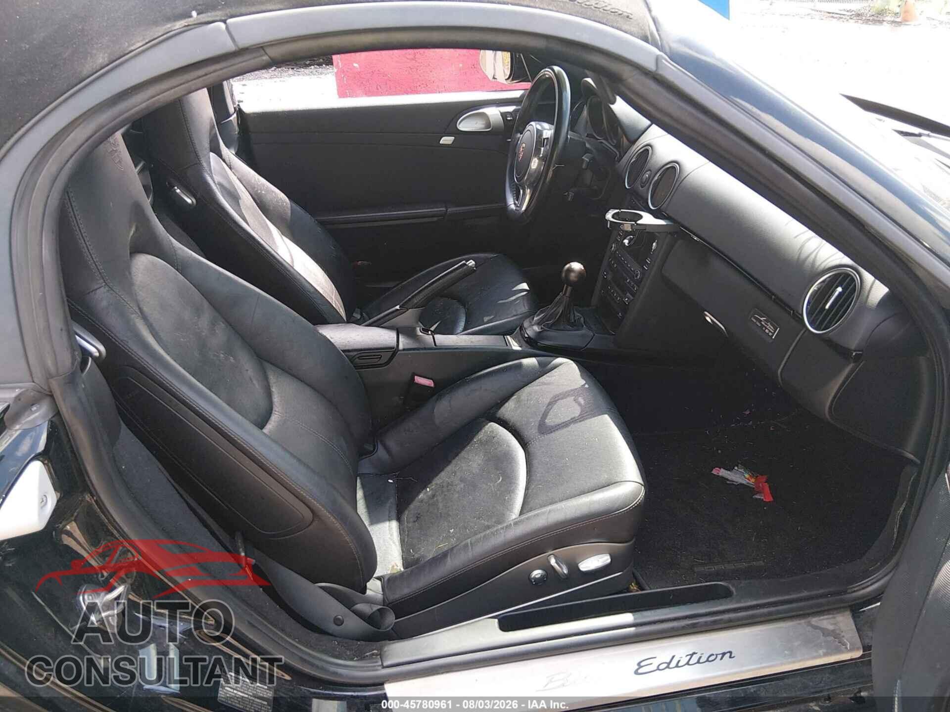 PORSCHE BOXSTER 2012 - WP0CB2A8XCS799138