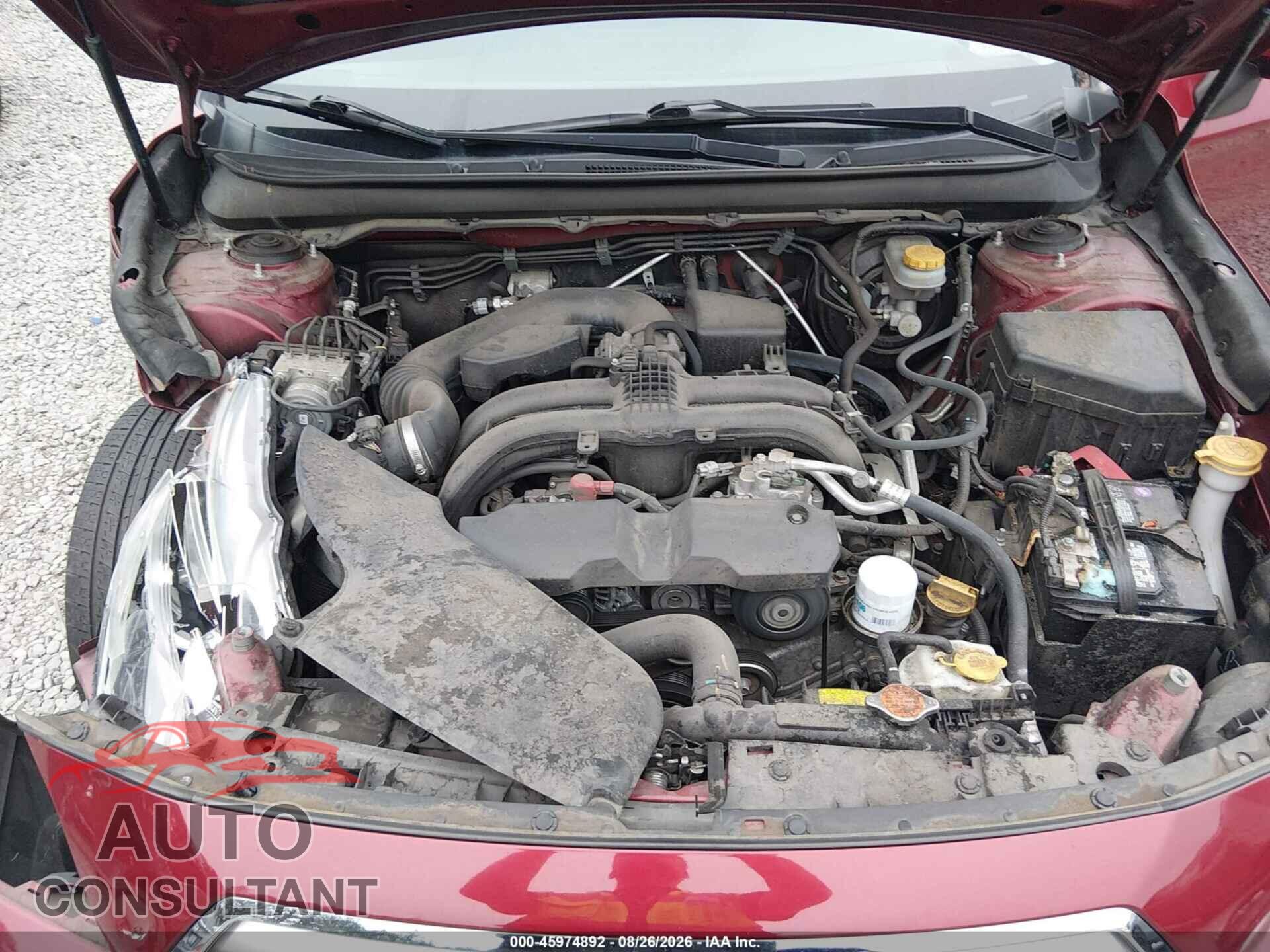 SUBARU OUTBACK 2016 - 4S4BSAFC3G3308567