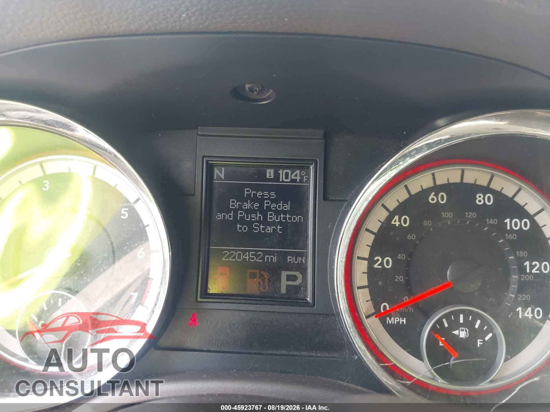 DODGE DURANGO 2013 - 1C4RDHDG8DC665797