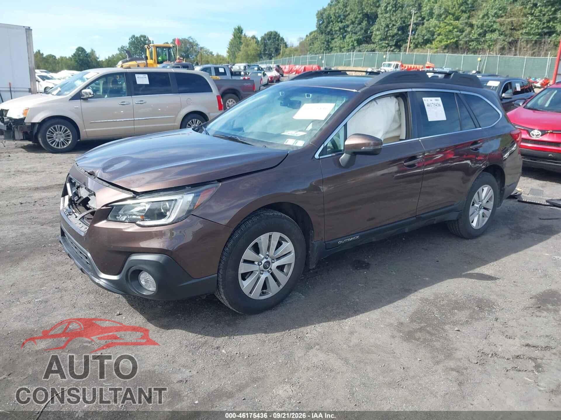 SUBARU OUTBACK 2019 - 4S4BSAHC1K3275333
