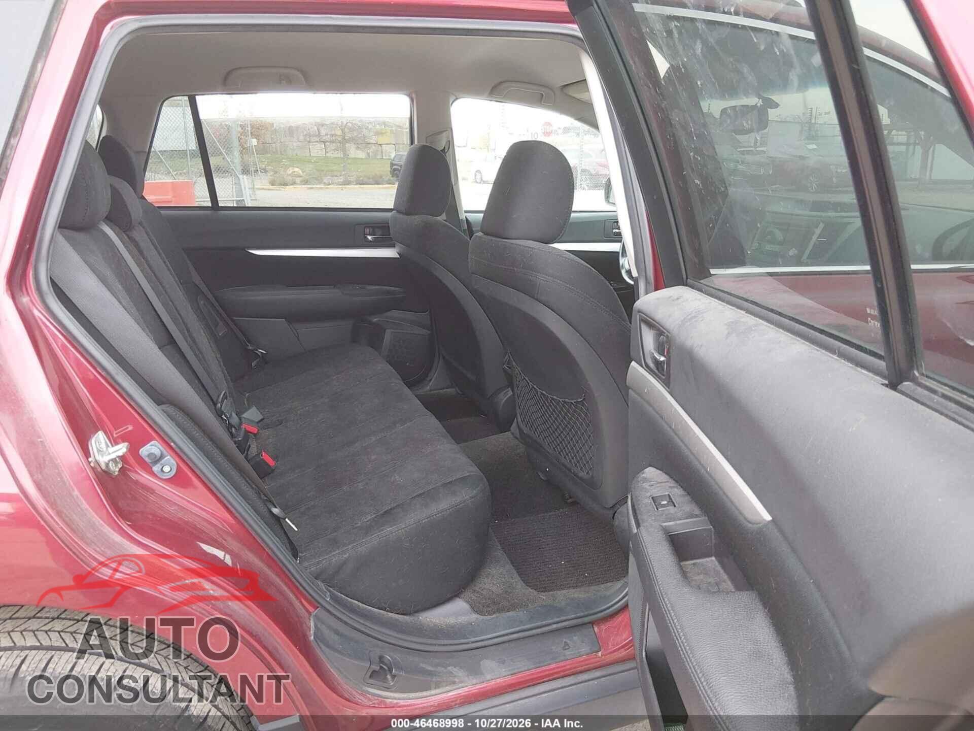 SUBARU OUTBACK 2013 - 4S4BRCCC0D3210331
