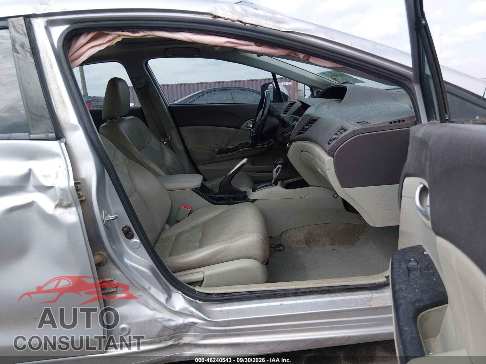 HONDA CIVIC 2012 - 19XFB2F94CE004134