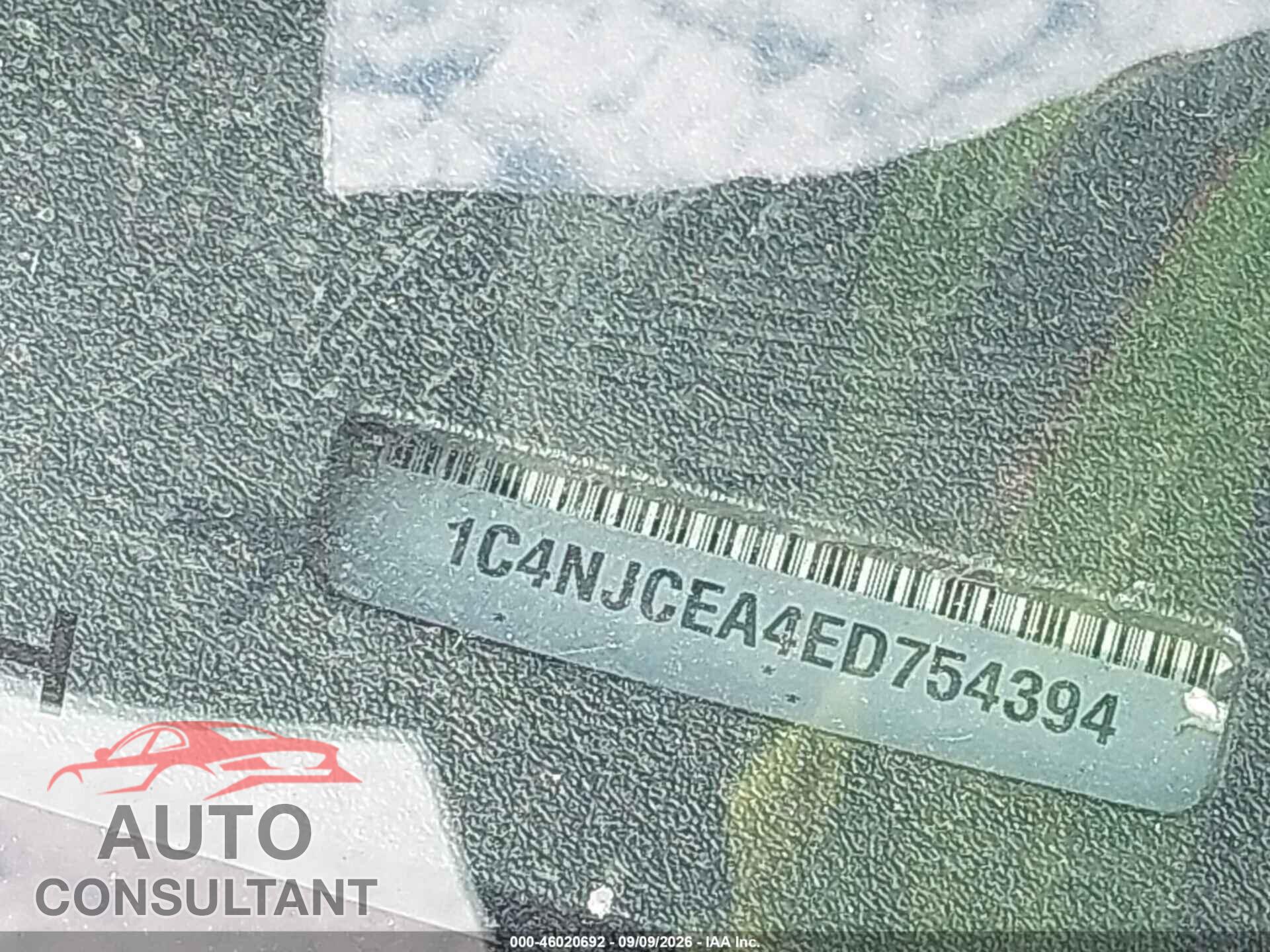 JEEP COMPASS 2014 - 1C4NJCEA4ED754394