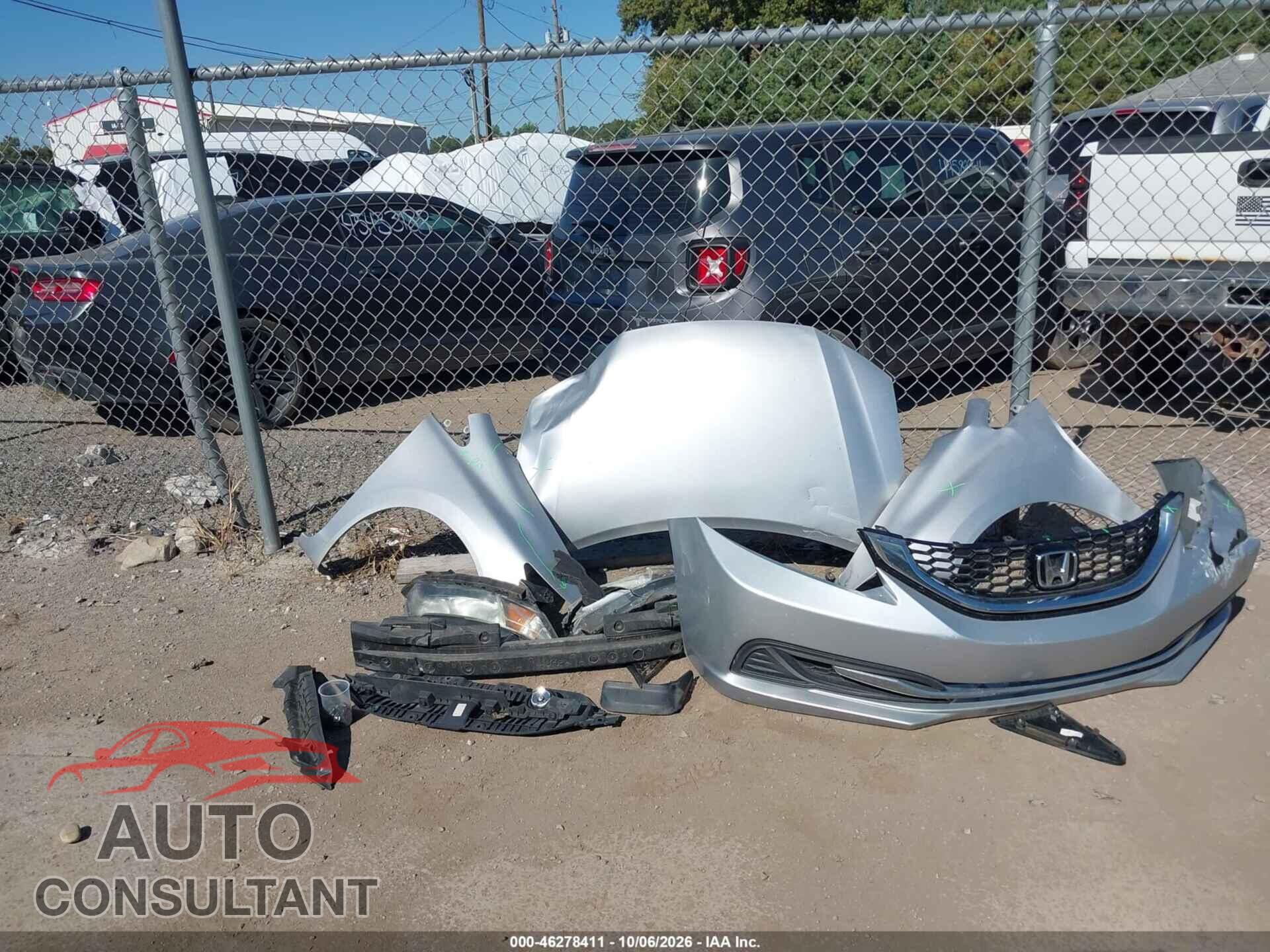 HONDA CIVIC 2015 - 19XFB2F84FE020183