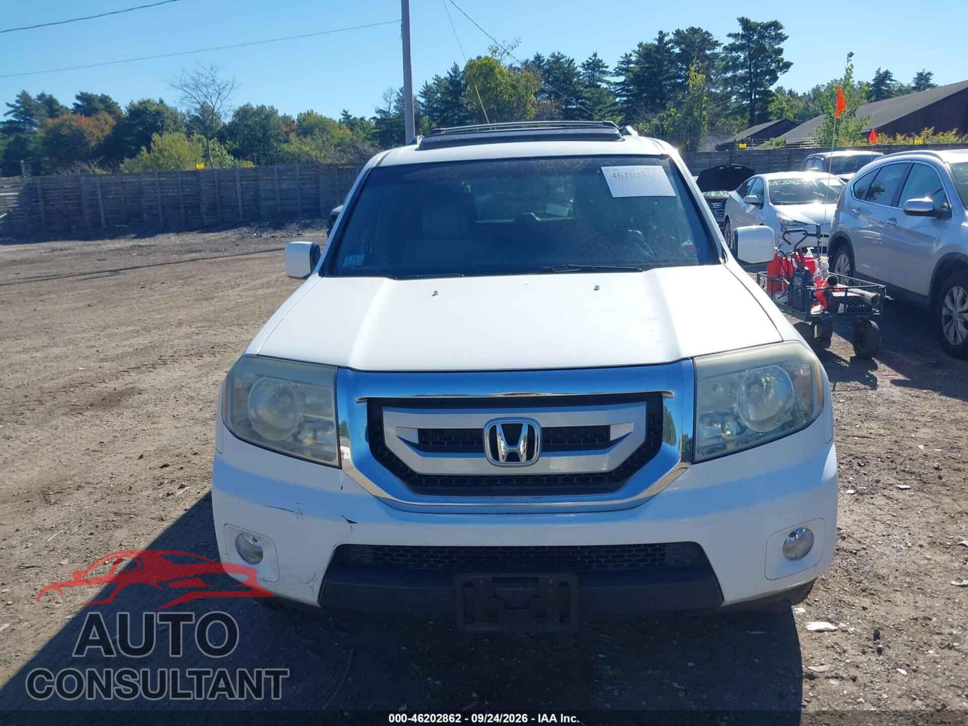 HONDA PILOT 2009 - 5FNYF48629B041925