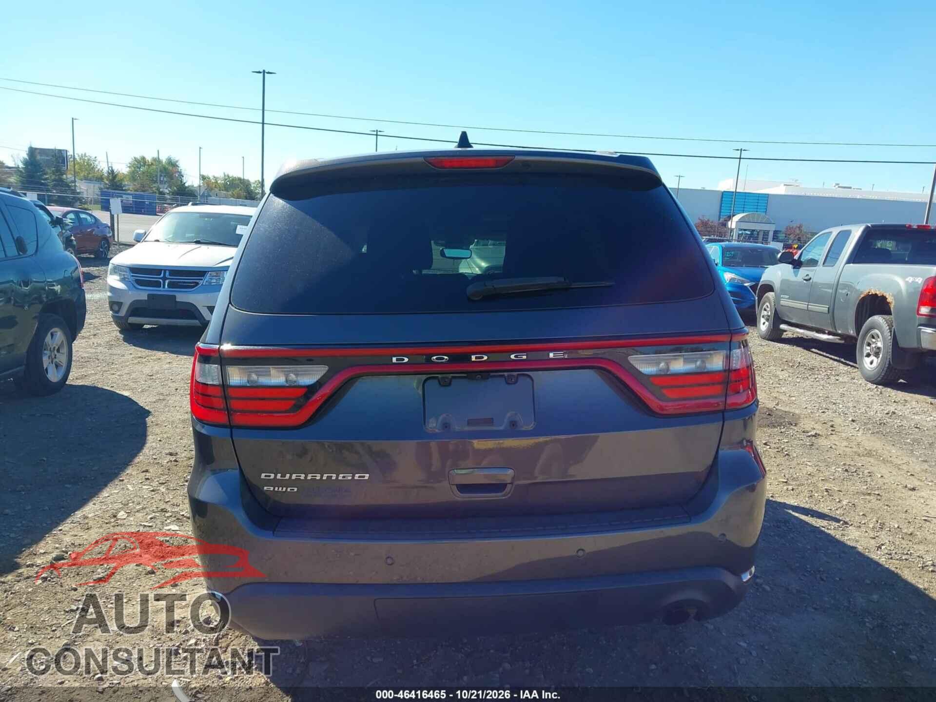 DODGE DURANGO 2017 - 1C4RDJAG7HC691003