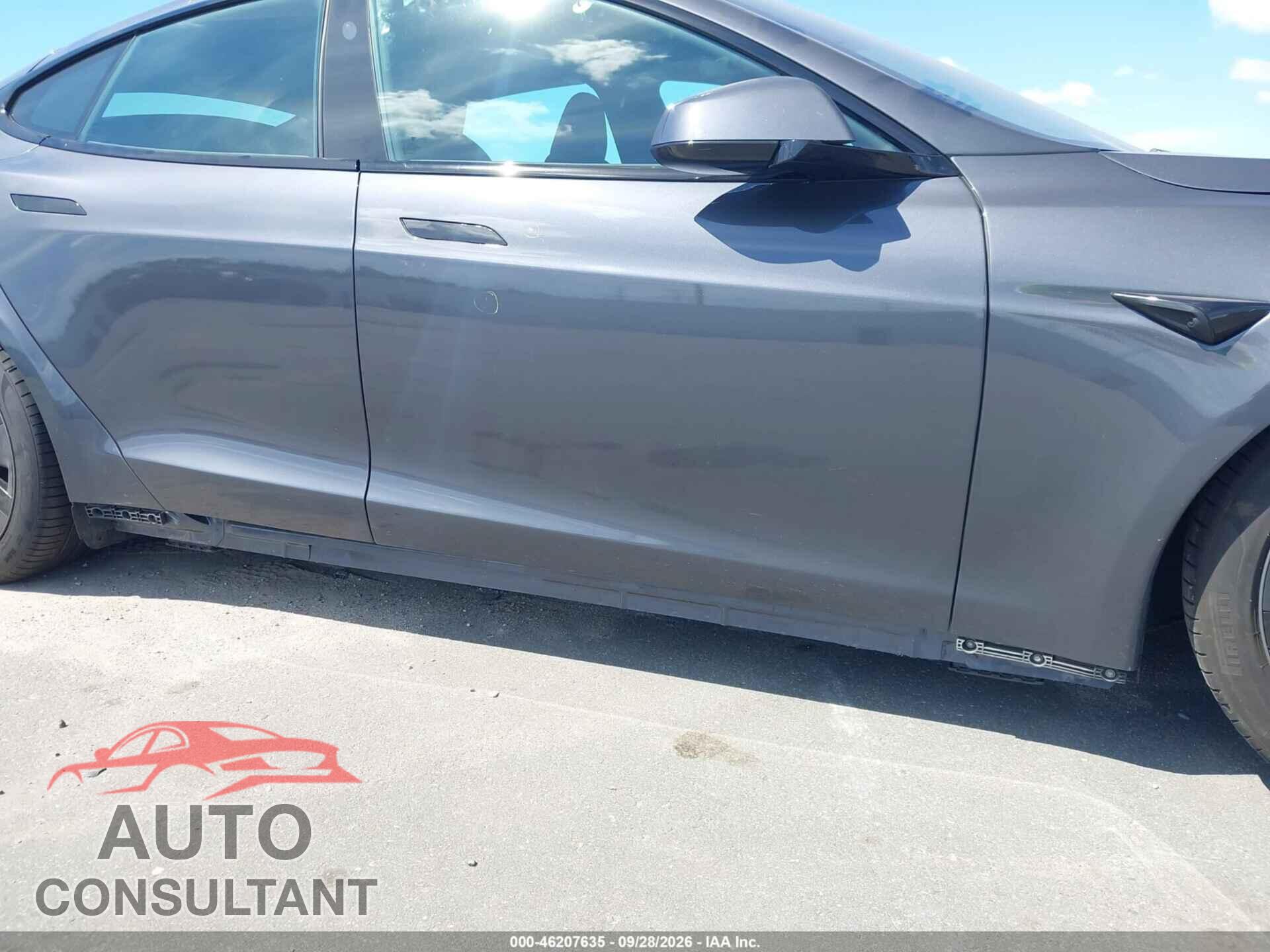 TESLA MODEL S 2021 - 5YJSA1E58MF455458