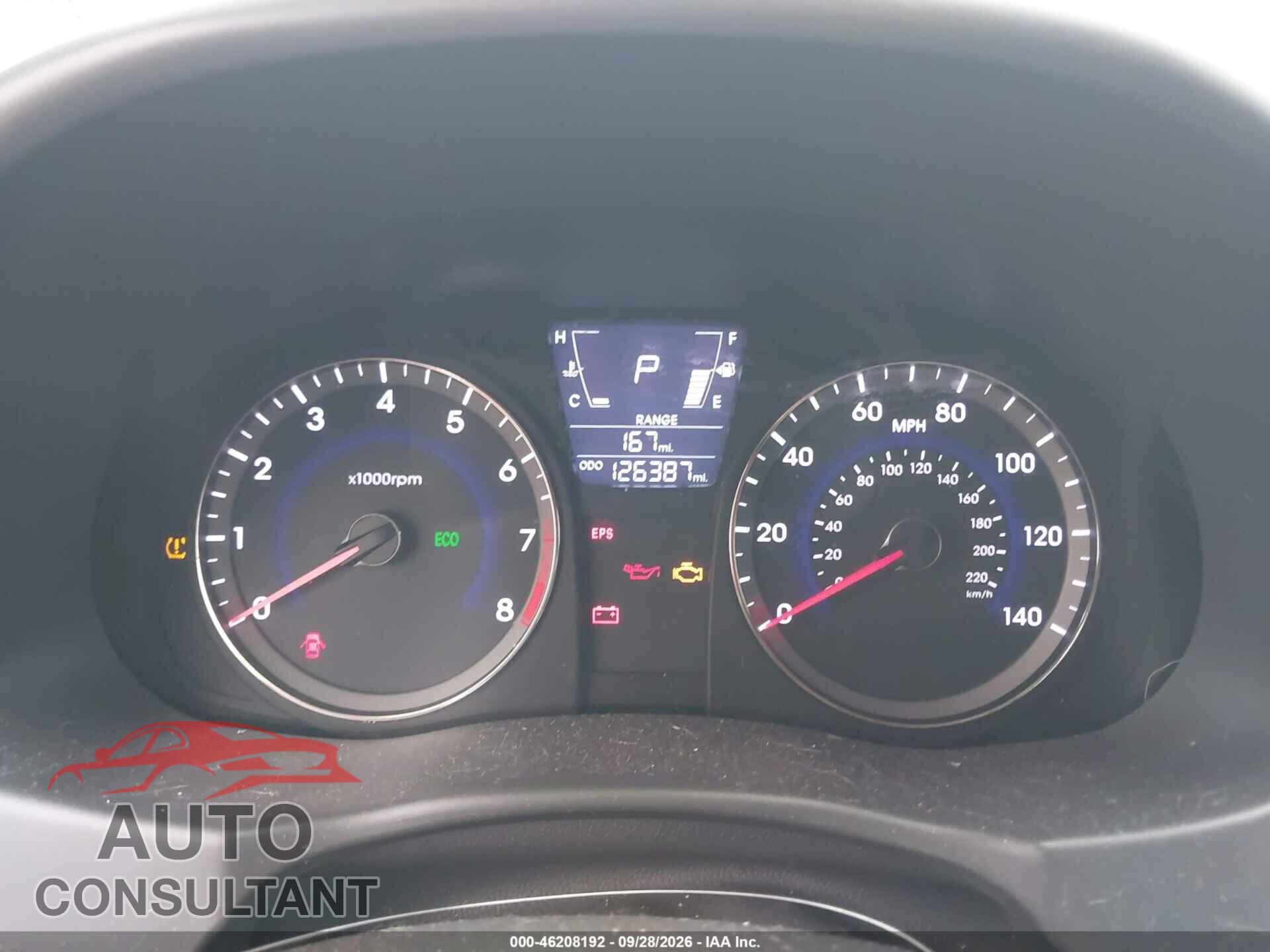 HYUNDAI ACCENT 2013 - KMHCT4AE8DU522570