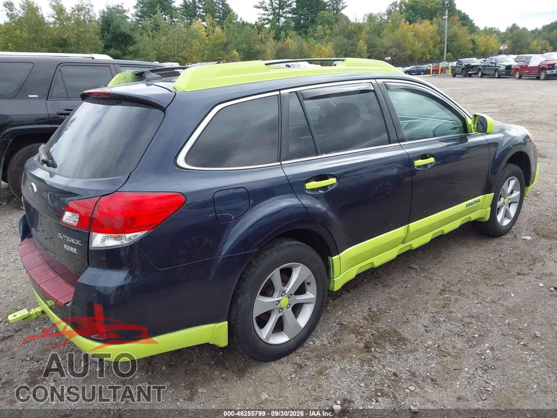 SUBARU OUTBACK 2014 - 4S4BRBDC2E3232700