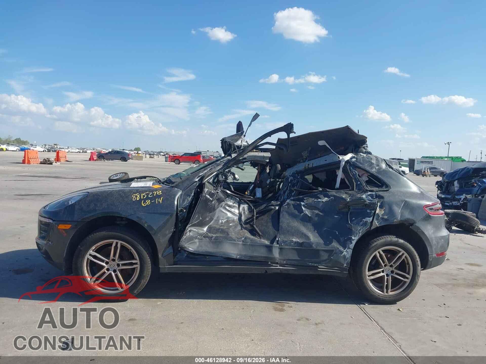 PORSCHE MACAN 2017 - WP1AA2A51HLB83781