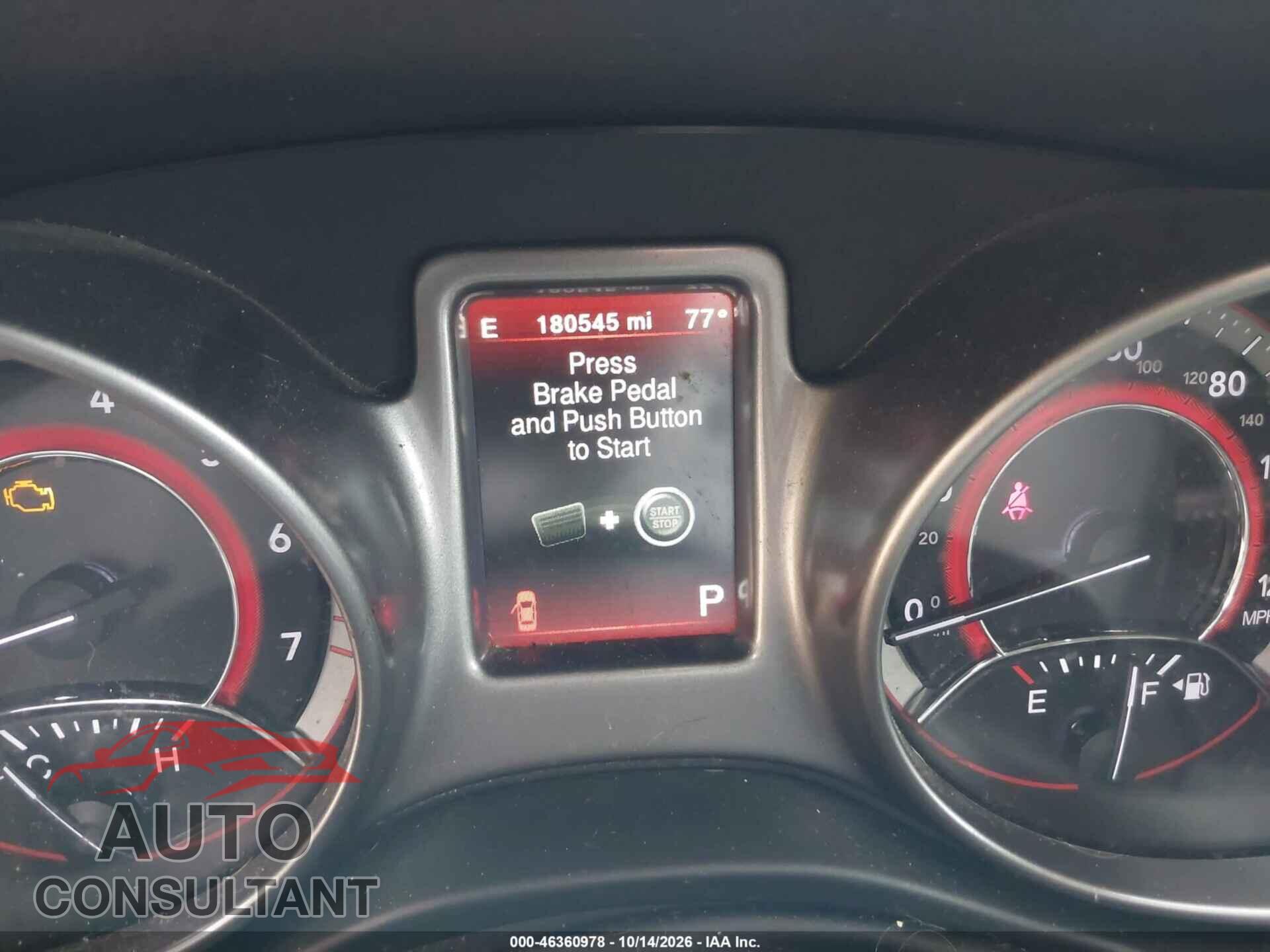 DODGE JOURNEY 2017 - 3C4PDDGG5HT578221