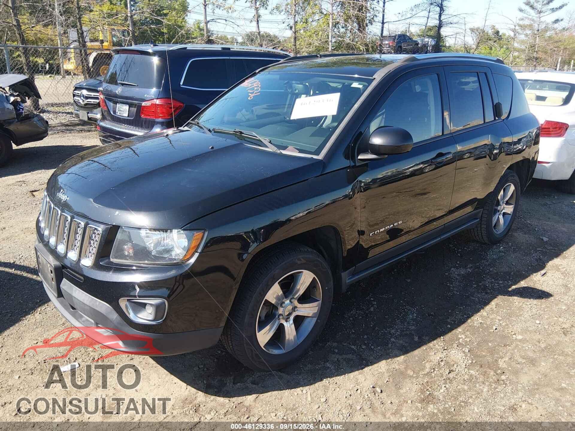 JEEP COMPASS 2017 - 1C4NJDEB9HD139634
