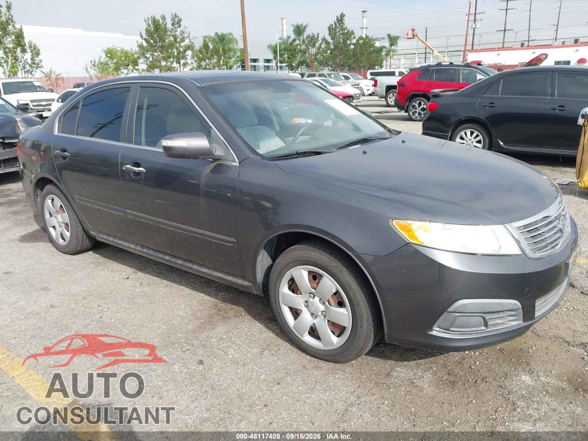 KIA OPTIMA 2010 - KNAGG4A80A5449816