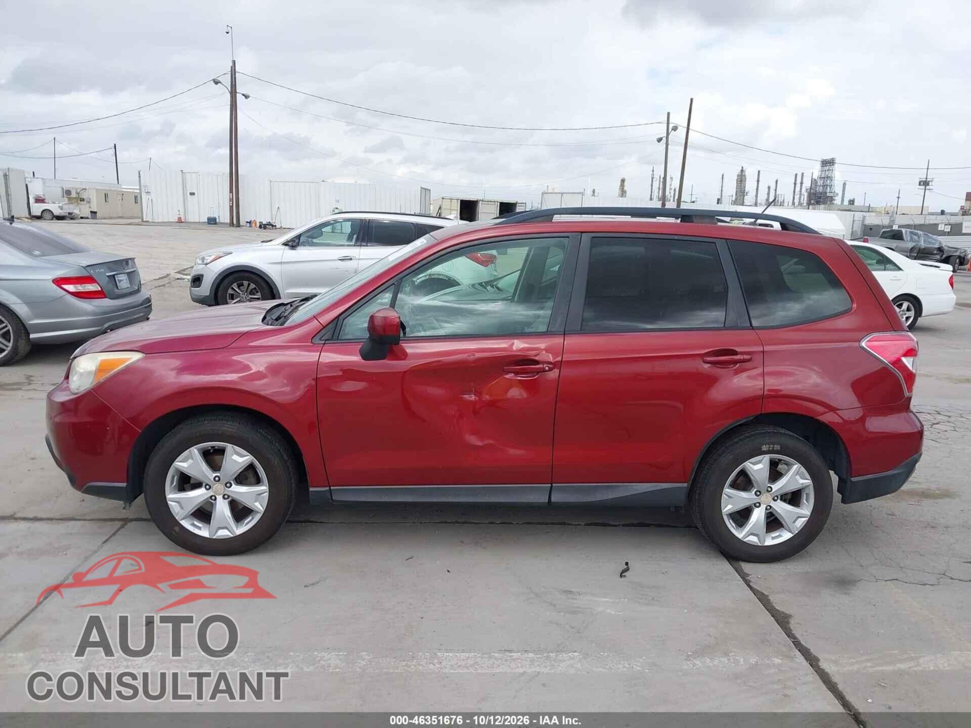 SUBARU FORESTER 2014 - JF2SJAEC2EH559042