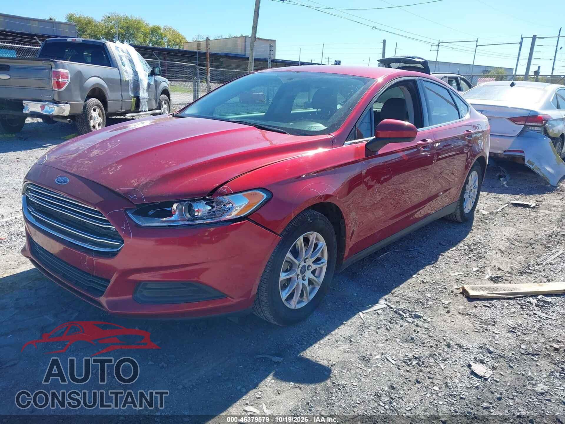 FORD FUSION 2016 - 3FA6P0G73GR376202
