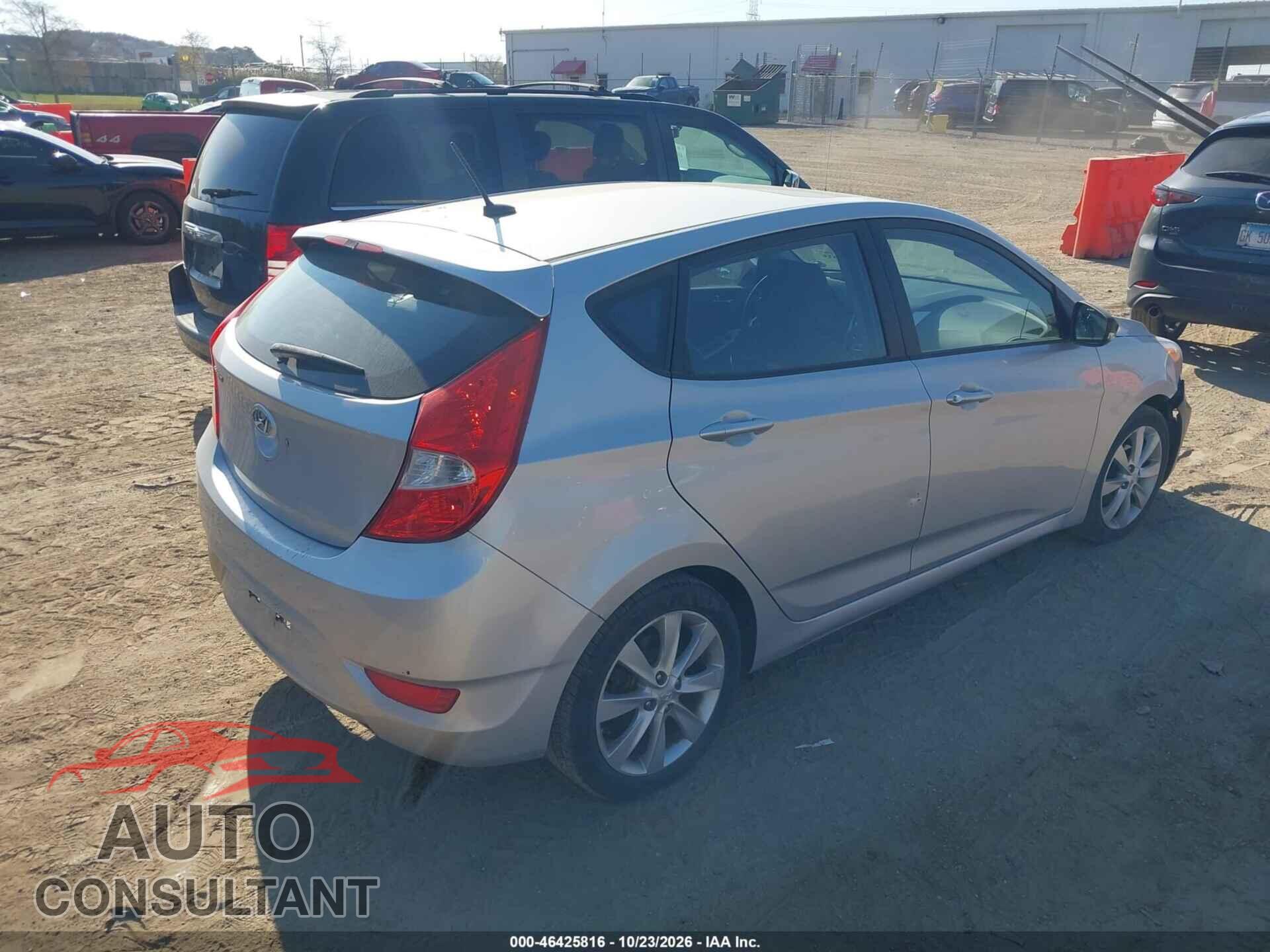 HYUNDAI ACCENT 2014 - KMHCU5AE5EU194593