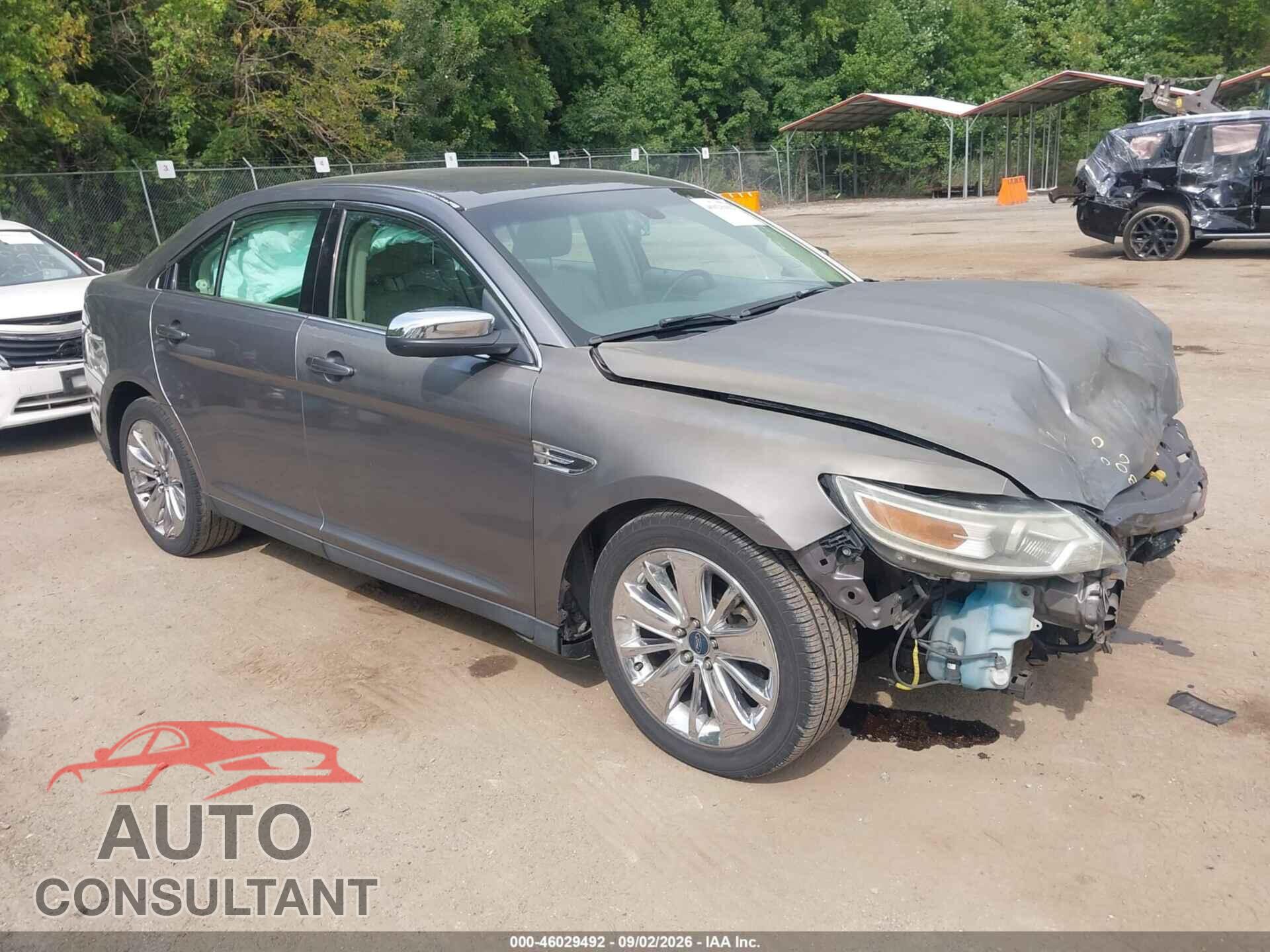 FORD TAURUS 2012 - 1FAHP2FW2CG129946