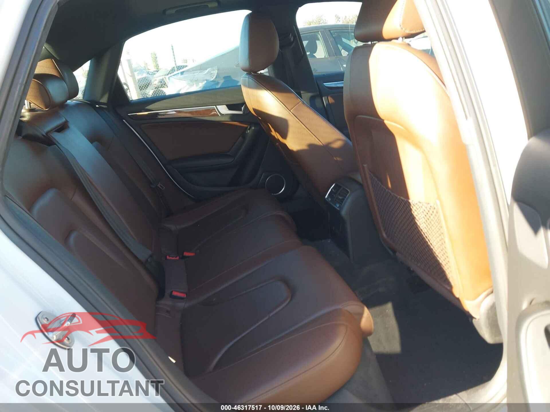 AUDI A4 2013 - WAUEFAFL7DA168551
