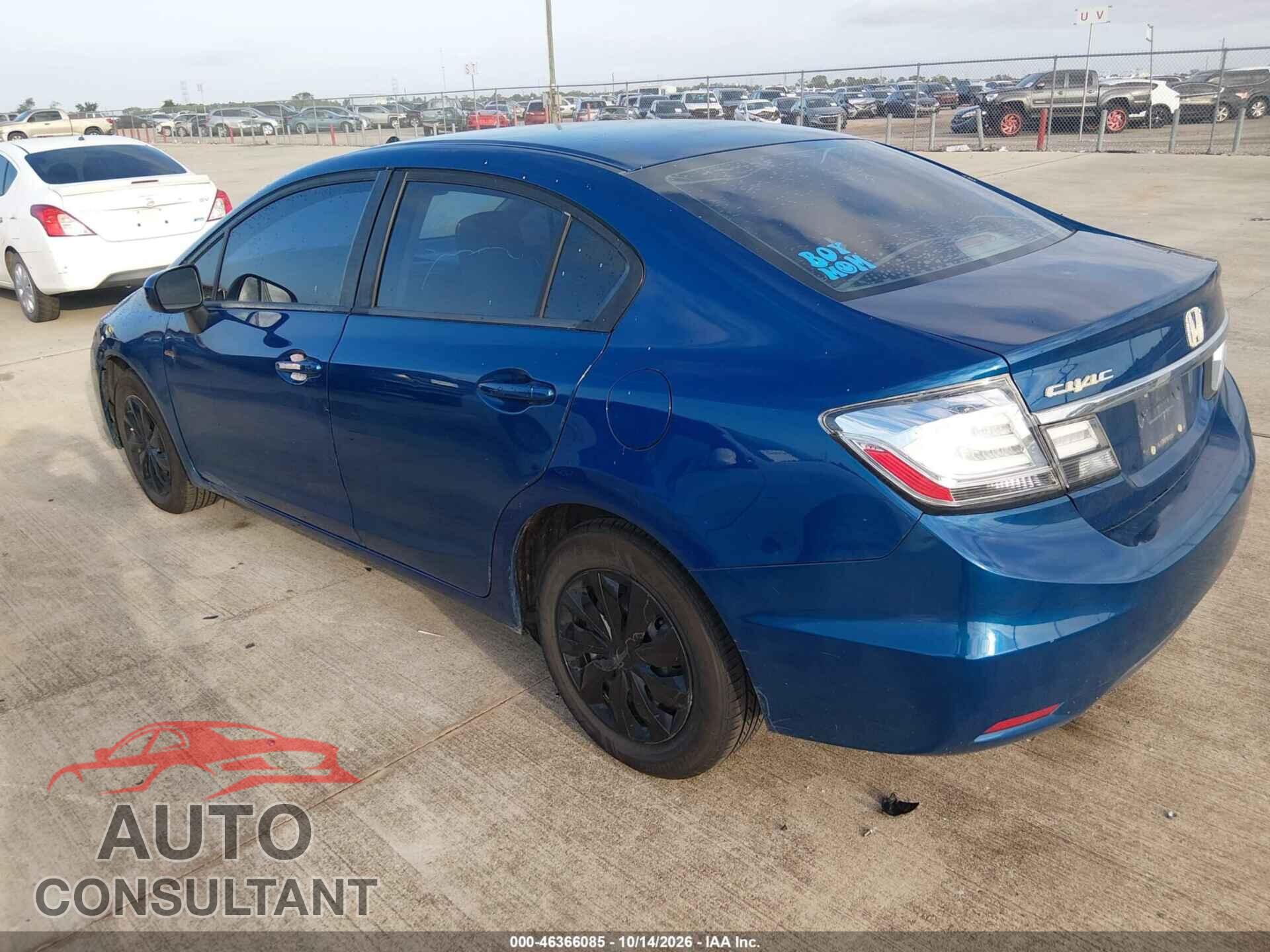 HONDA CIVIC 2014 - 19XFB2F50EE048258