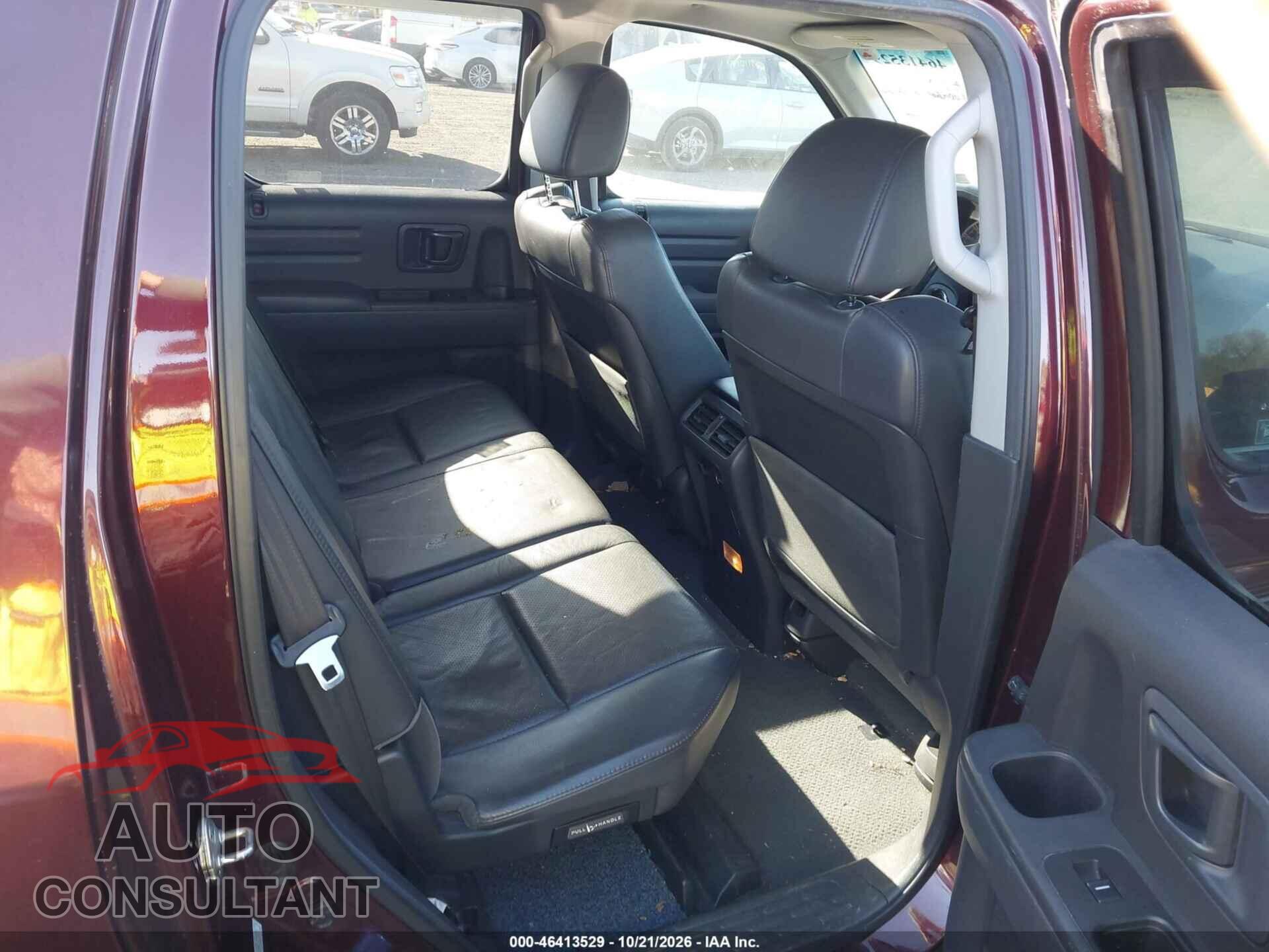 HONDA RIDGELINE 2009 - 5FPYK16539B107801