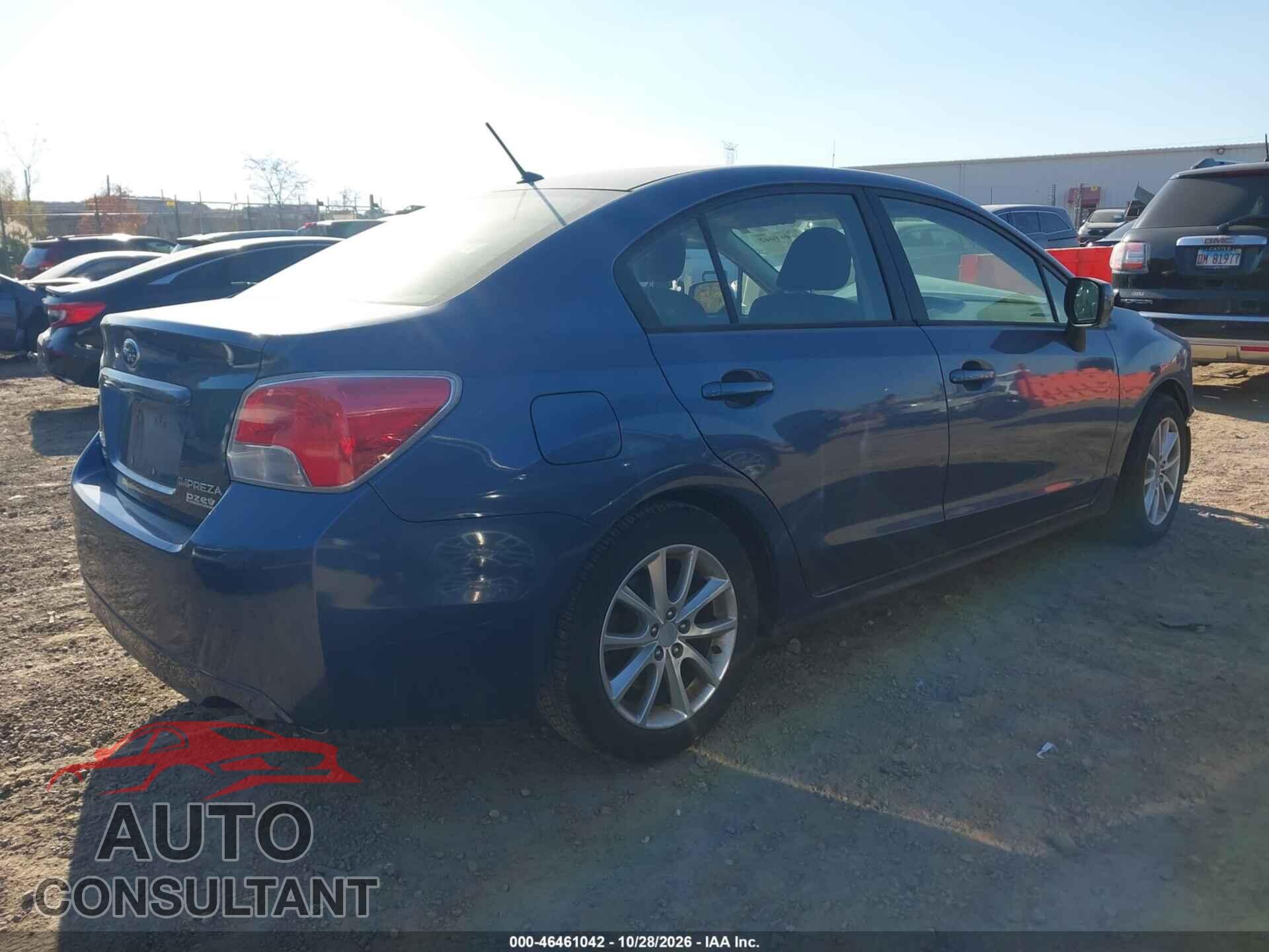 SUBARU IMPREZA 2013 - JF1GJAC68DH020558