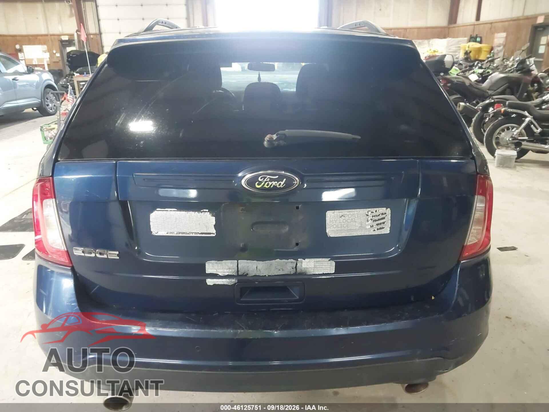 FORD EDGE 2012 - 2FMDK3GC6CBA48064