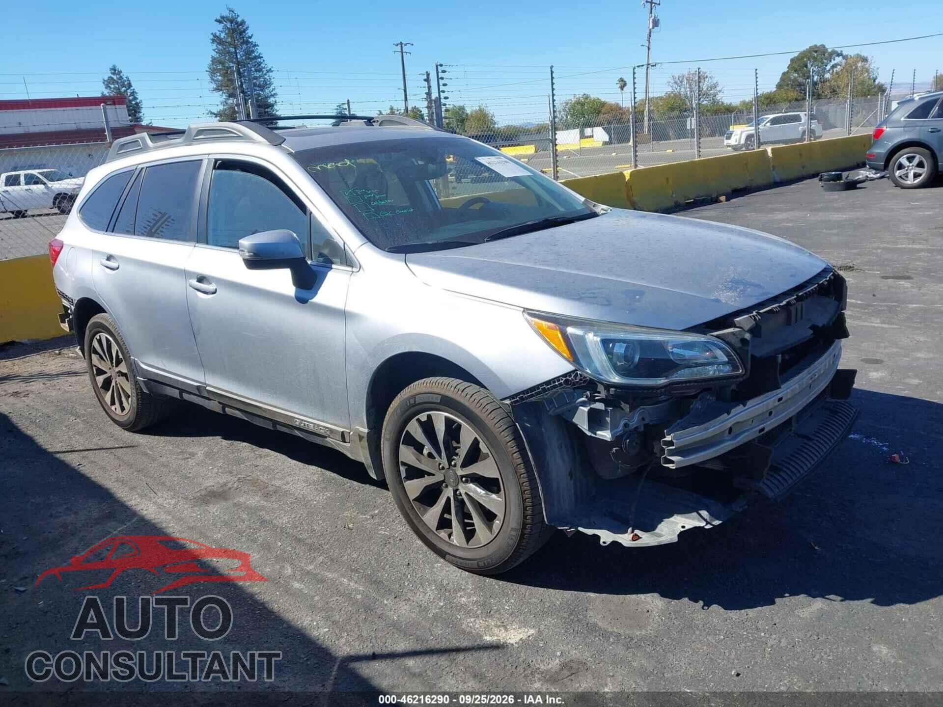 SUBARU OUTBACK 2017 - 4S4BSANC7H3255357