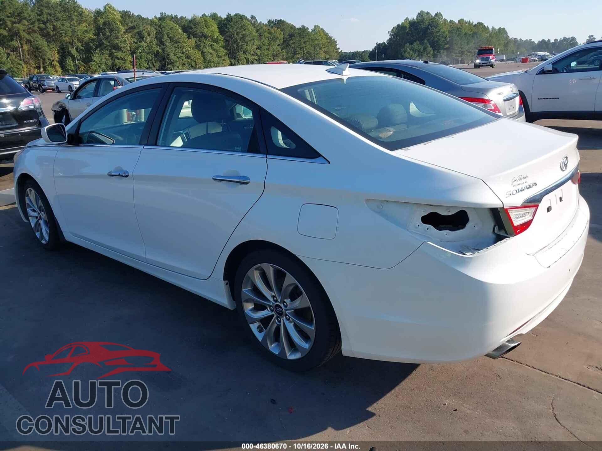 HYUNDAI SONATA 2013 - 5NPEC4AC2DH511442